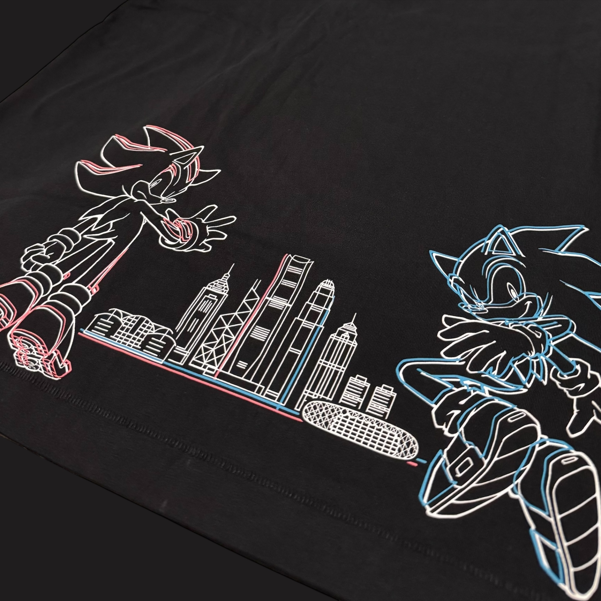 (SONIC Stadium) SONIC  香港夜景 T-恤 (成人）