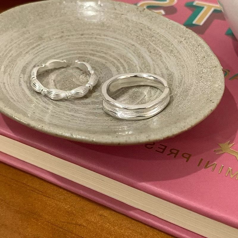 線條感簡約戒指set