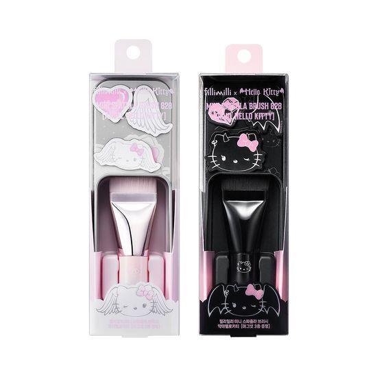 【Olive young 連線】Fillimilli x Hello Kitty Angel and Devil Mini Spatula Brush 828
