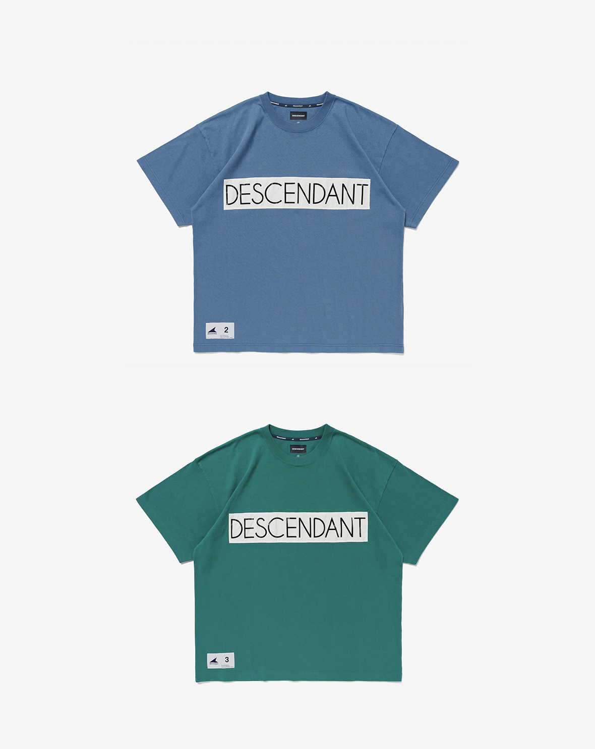 [現貨] DESCENDANT SS25 STRAIN PATCH SS | Blue / Green