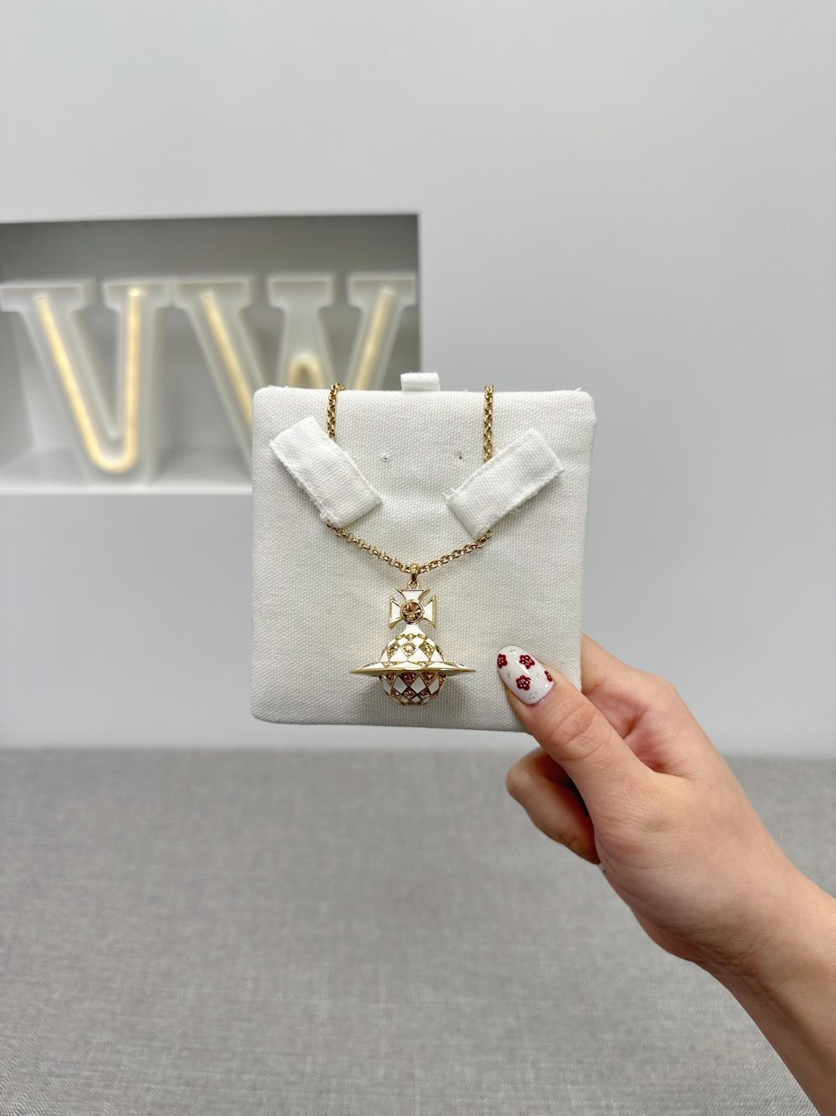 Outlet Vivienne Westwood Harlequin Orb Necklace