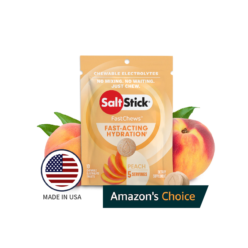 SaltStick 口含錠 – 水蜜桃口味 (10入裝)