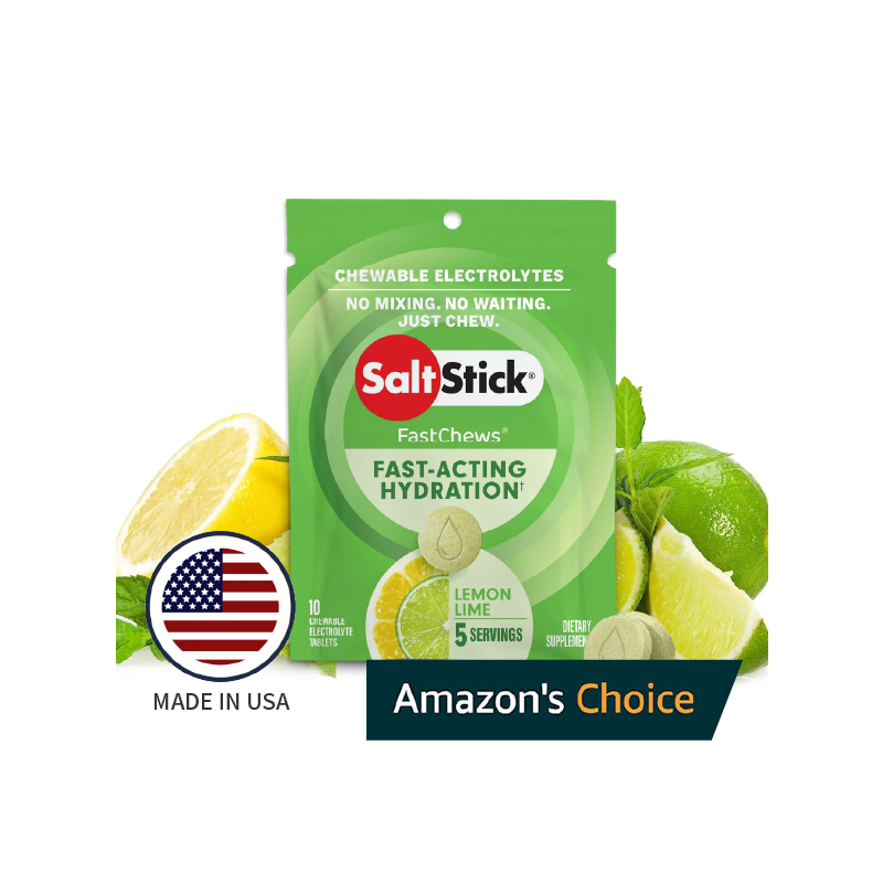 SaltStick 口含錠 – 檸檬口味 (10入裝)