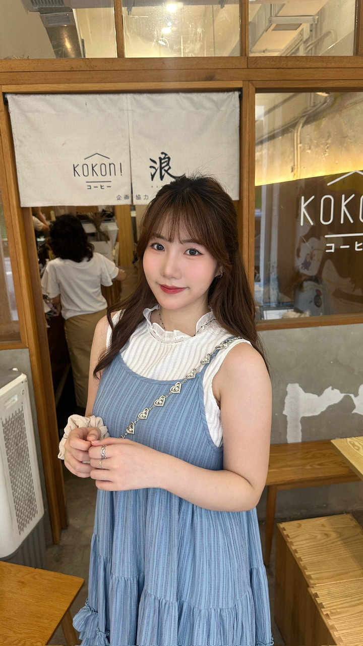 A0239｜美少女珍珠心心腰鏈