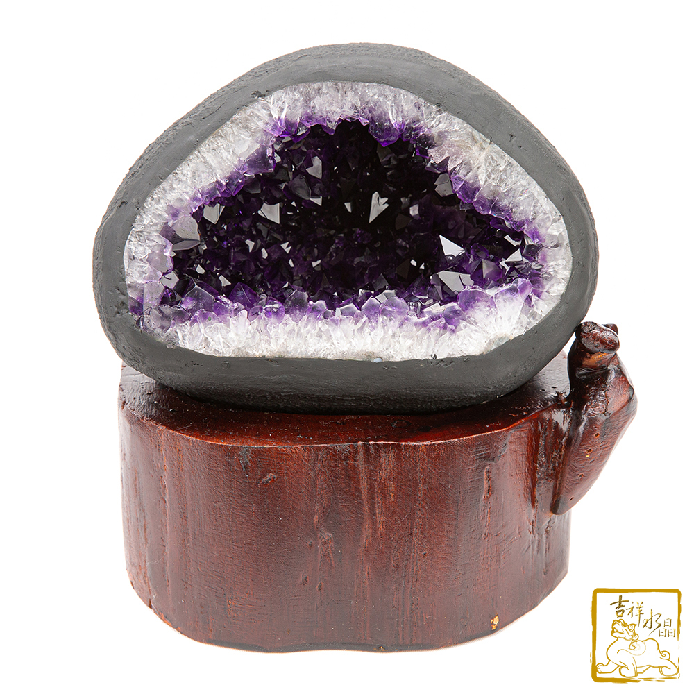 烏拉圭紫水晶洞 5.6kg 聚錢水