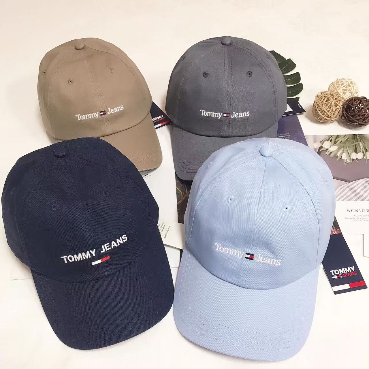 TOMMY JEANS SPORT FLAG LOGO CAP