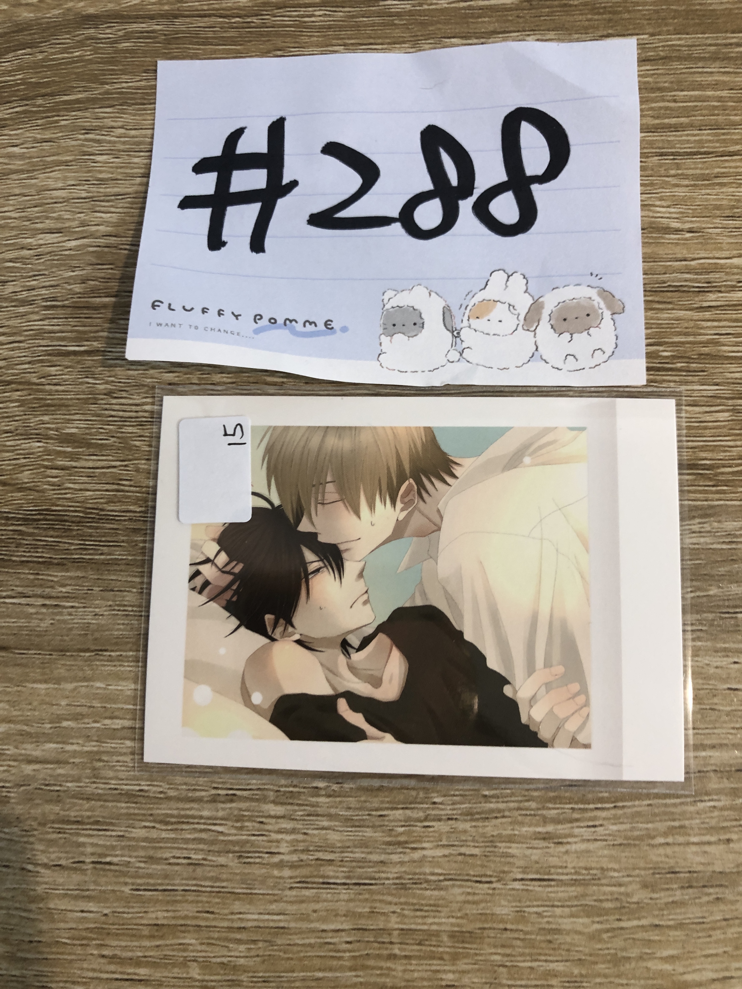 我讓最想被擁抱的男人給威脅了 拍立得 no.11 #288