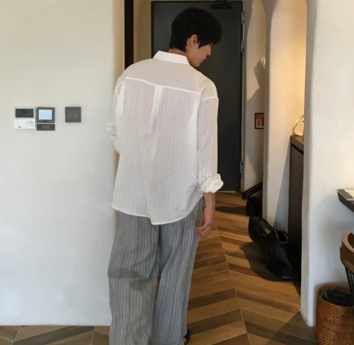 頑皮豹同款白襯衫