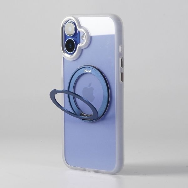 Moxbii 台灣製 YOI 旋轉磁吸支架保護殼 -iPhone 16 Plus