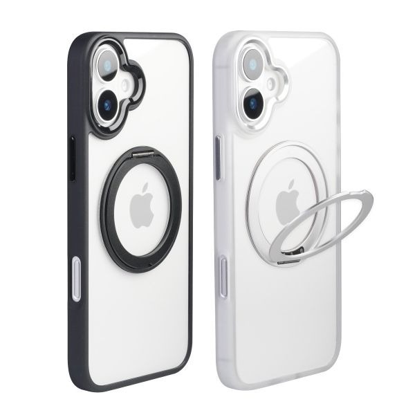 Moxbii 台灣製 YOI 旋轉磁吸支架保護殼 -iPhone 16 Plus