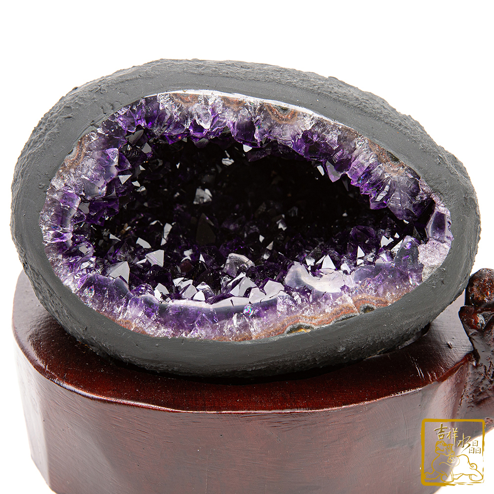 烏拉圭紫水晶洞 2.32kg 招財吸金