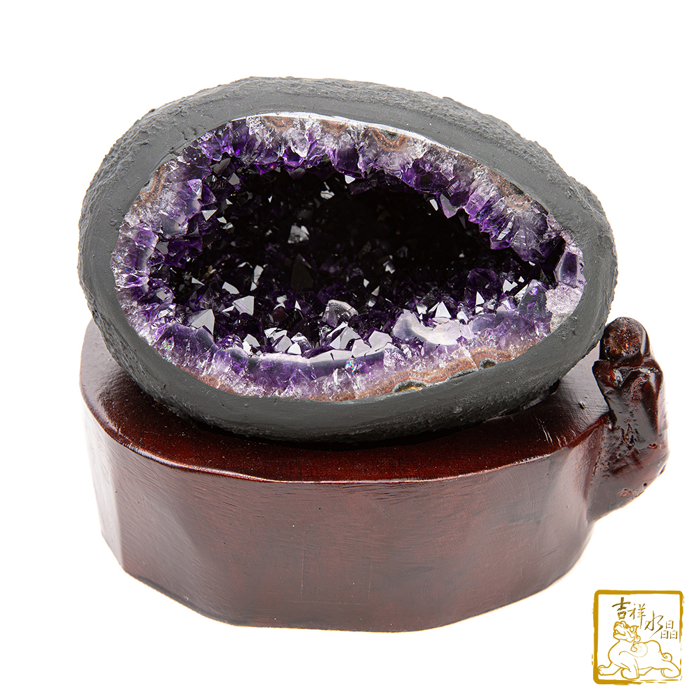 烏拉圭紫水晶洞 2.32kg 招財吸金