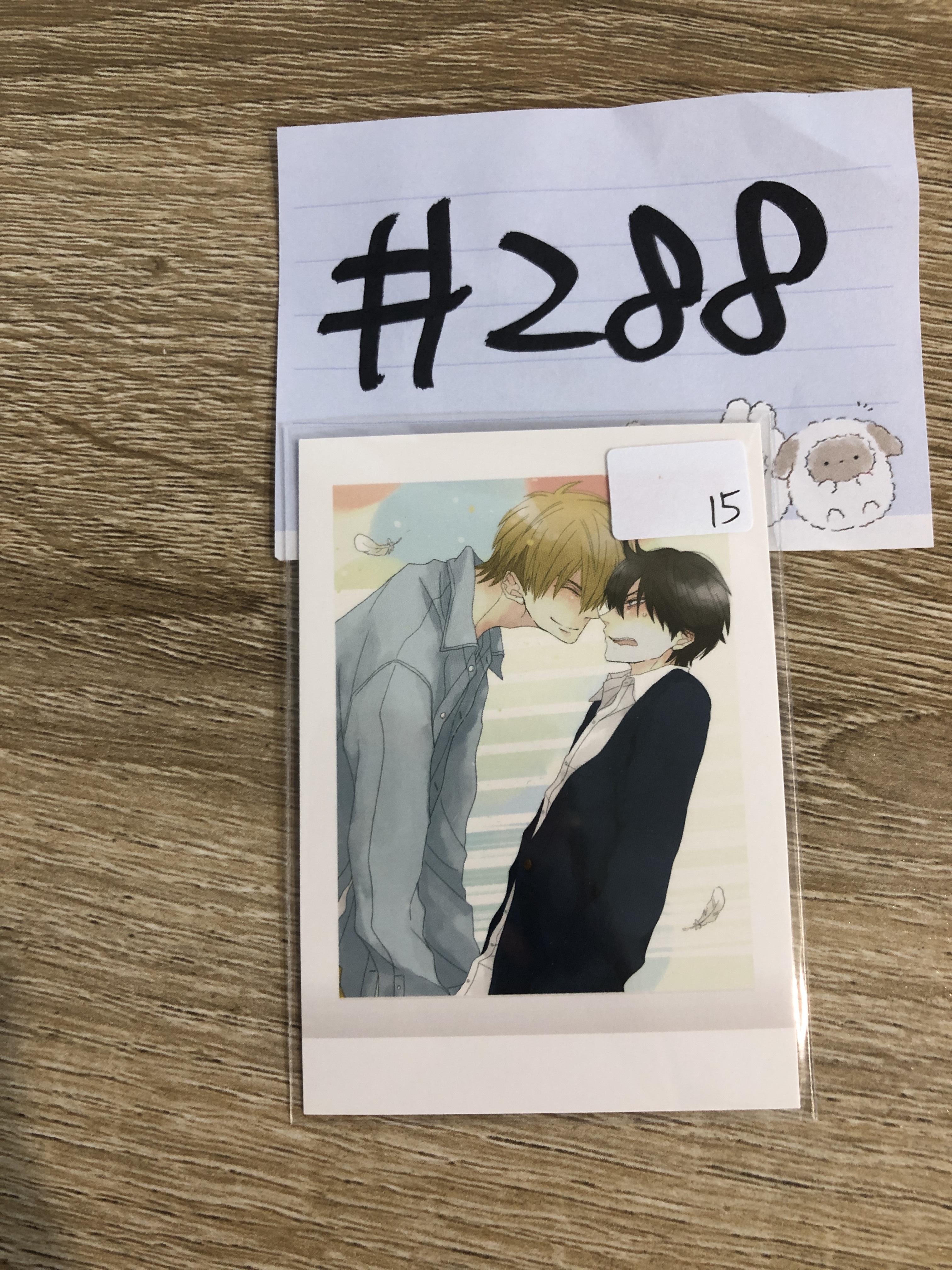 我讓最想被擁抱的男人給威脅了 拍立得 no.10 #288