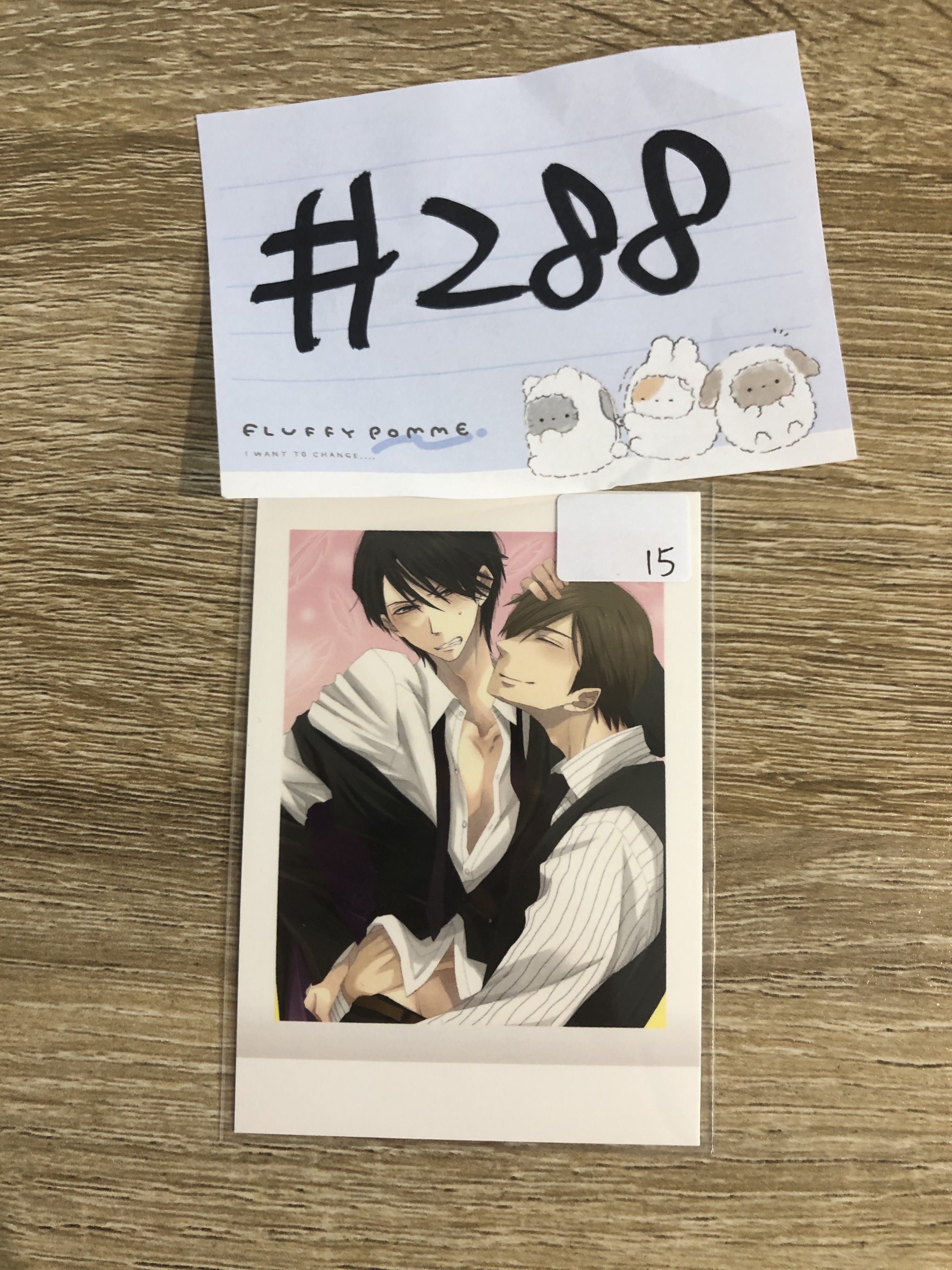 我讓最想被擁抱的男人給威脅了 拍立得 no.08 #288