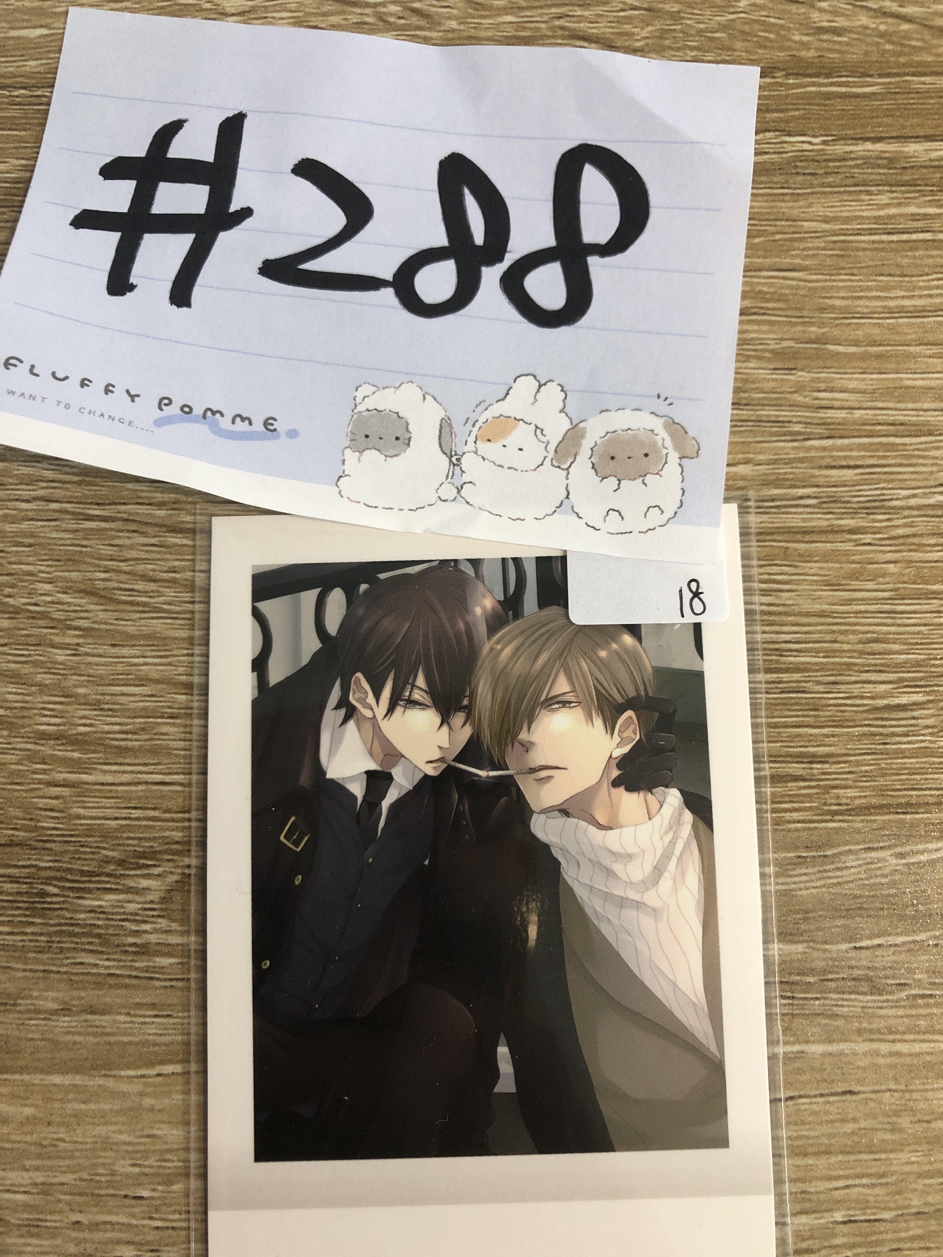 我讓最想被擁抱的男人給威脅了 拍立得 no.07 #288