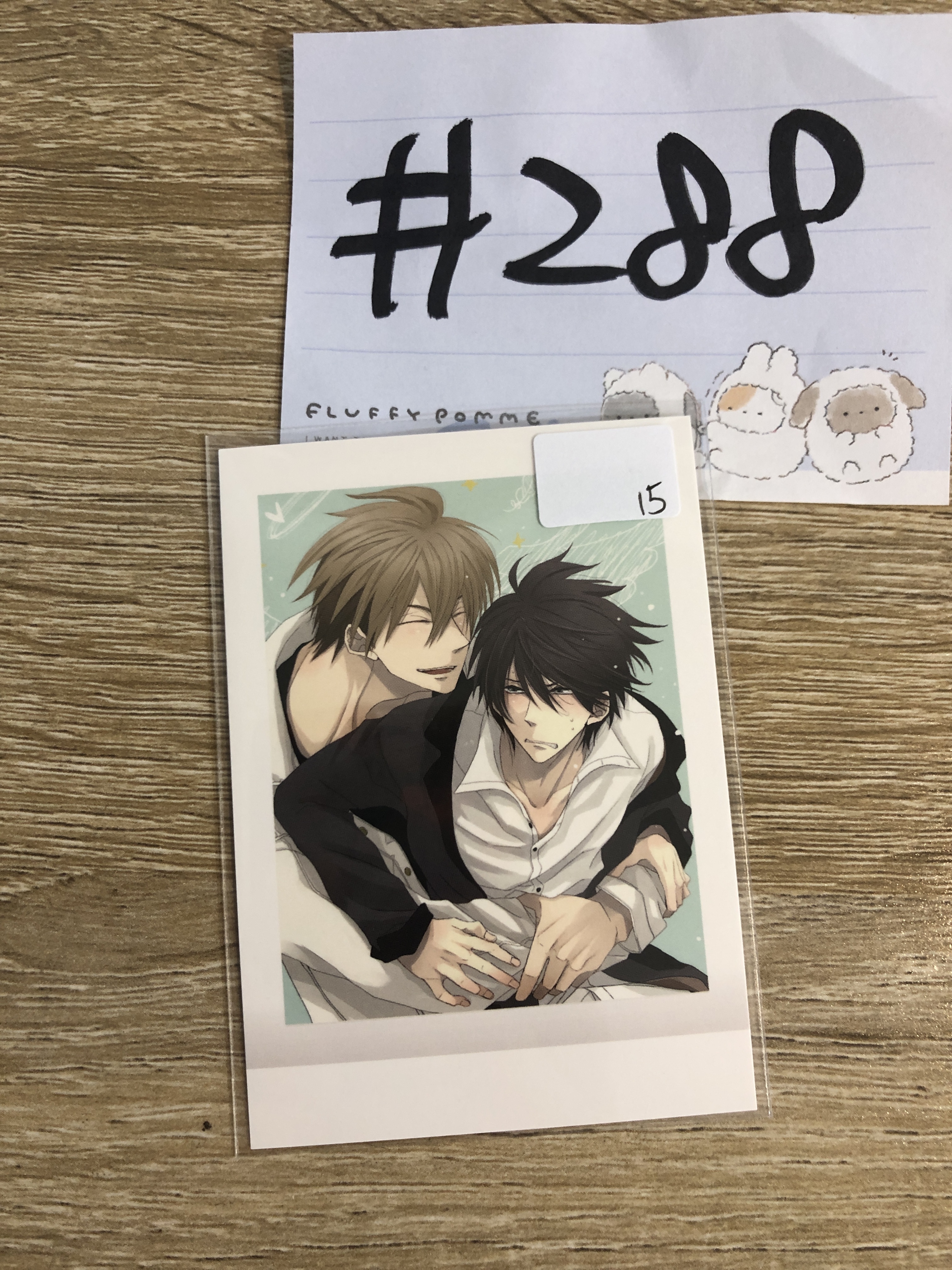 我讓最想被擁抱的男人給威脅了 拍立得 no.12 #288