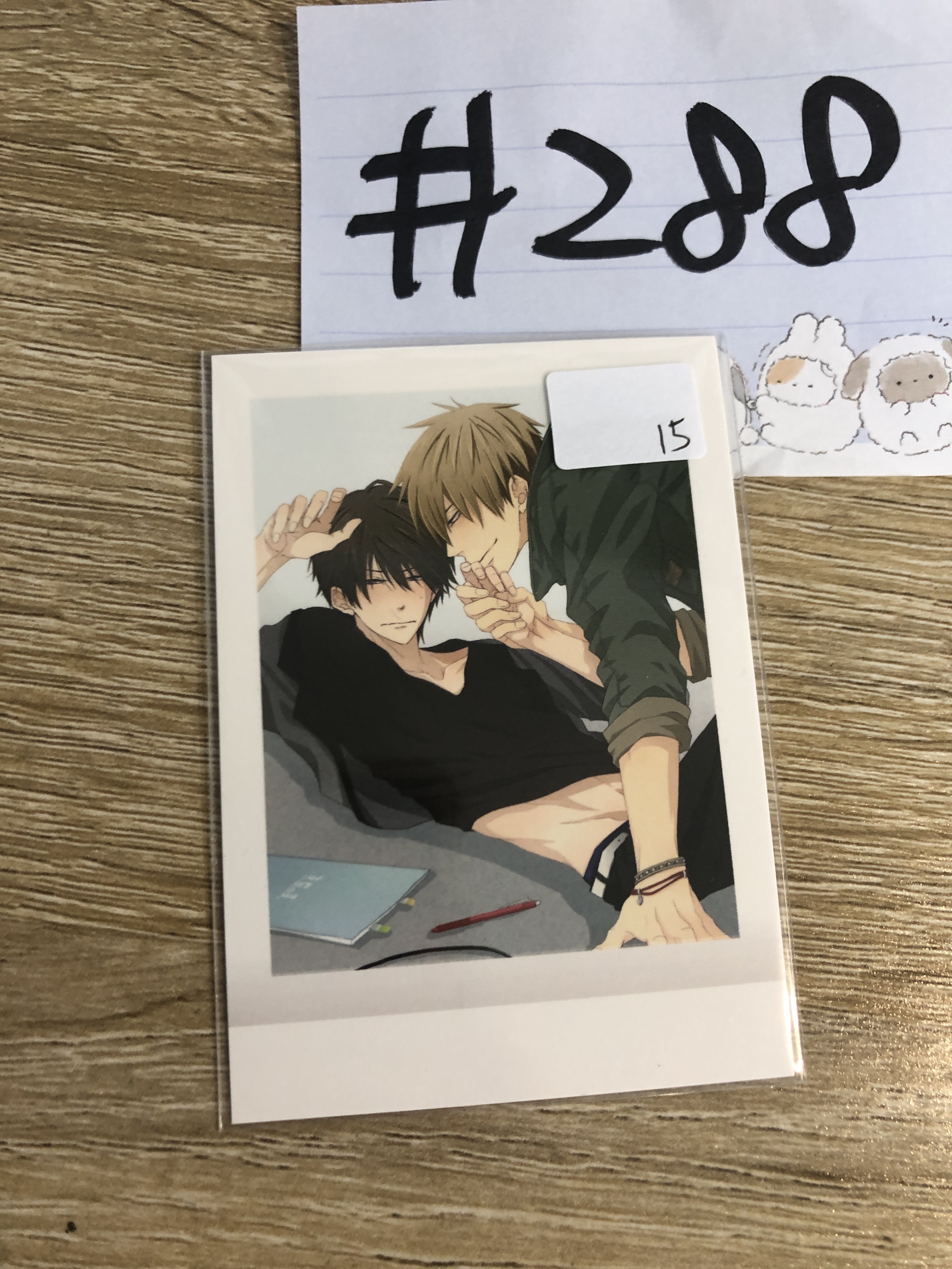 我讓最想被擁抱的男人給威脅了 拍立得 no.03 #288