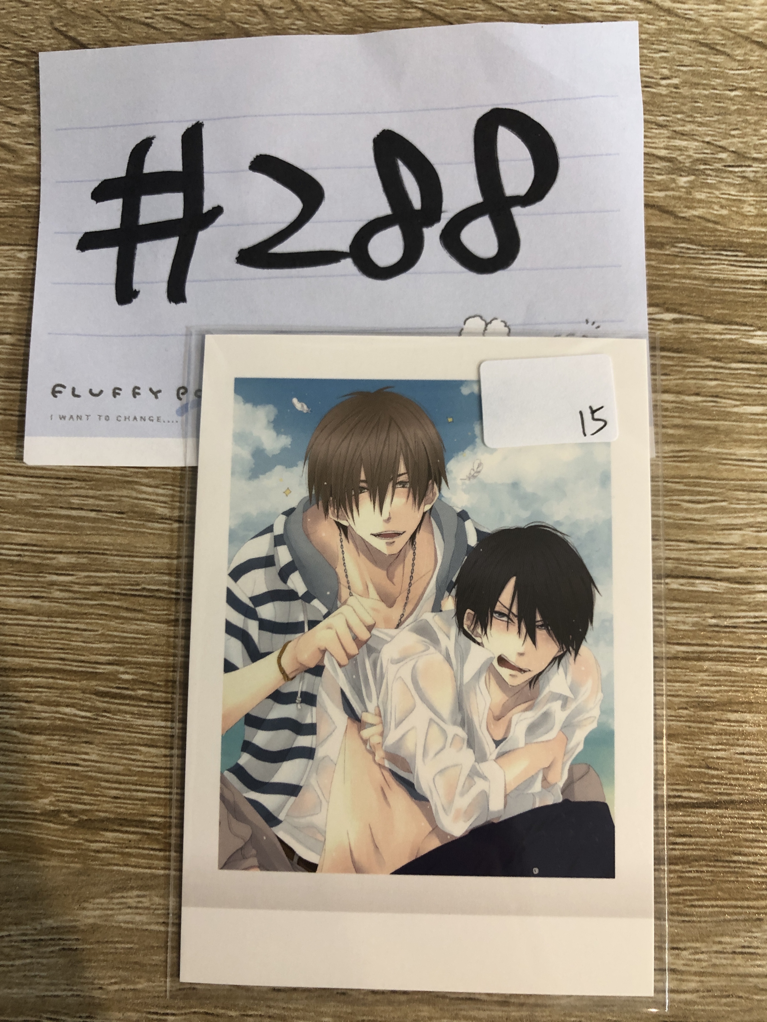 我讓最想被擁抱的男人給威脅了 拍立得 no.09#288