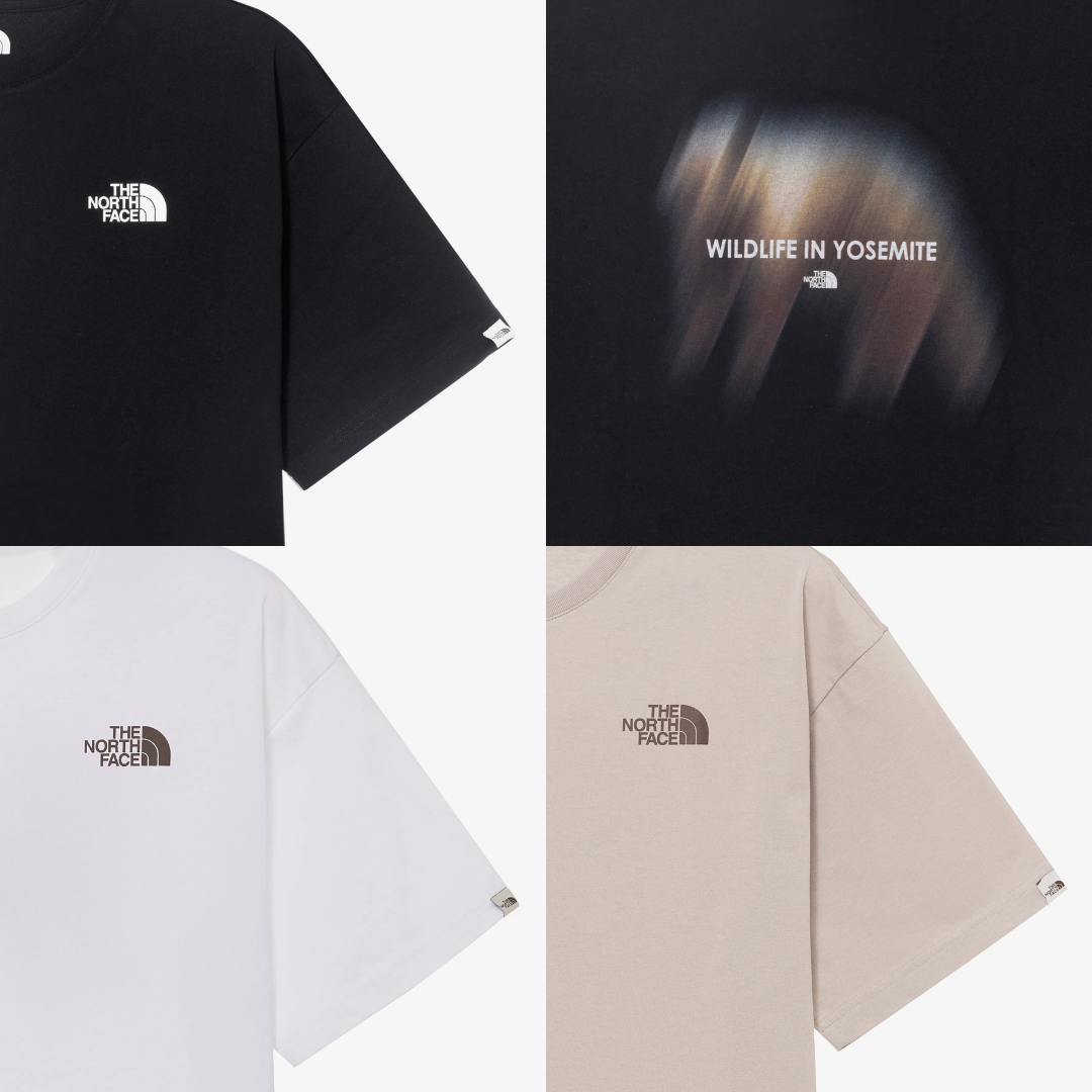 "代購" THE NORTH FACE BEAR SPRAY S/S R/TEE 棕熊噴霧 短袖圓領上衣 NT7UR10