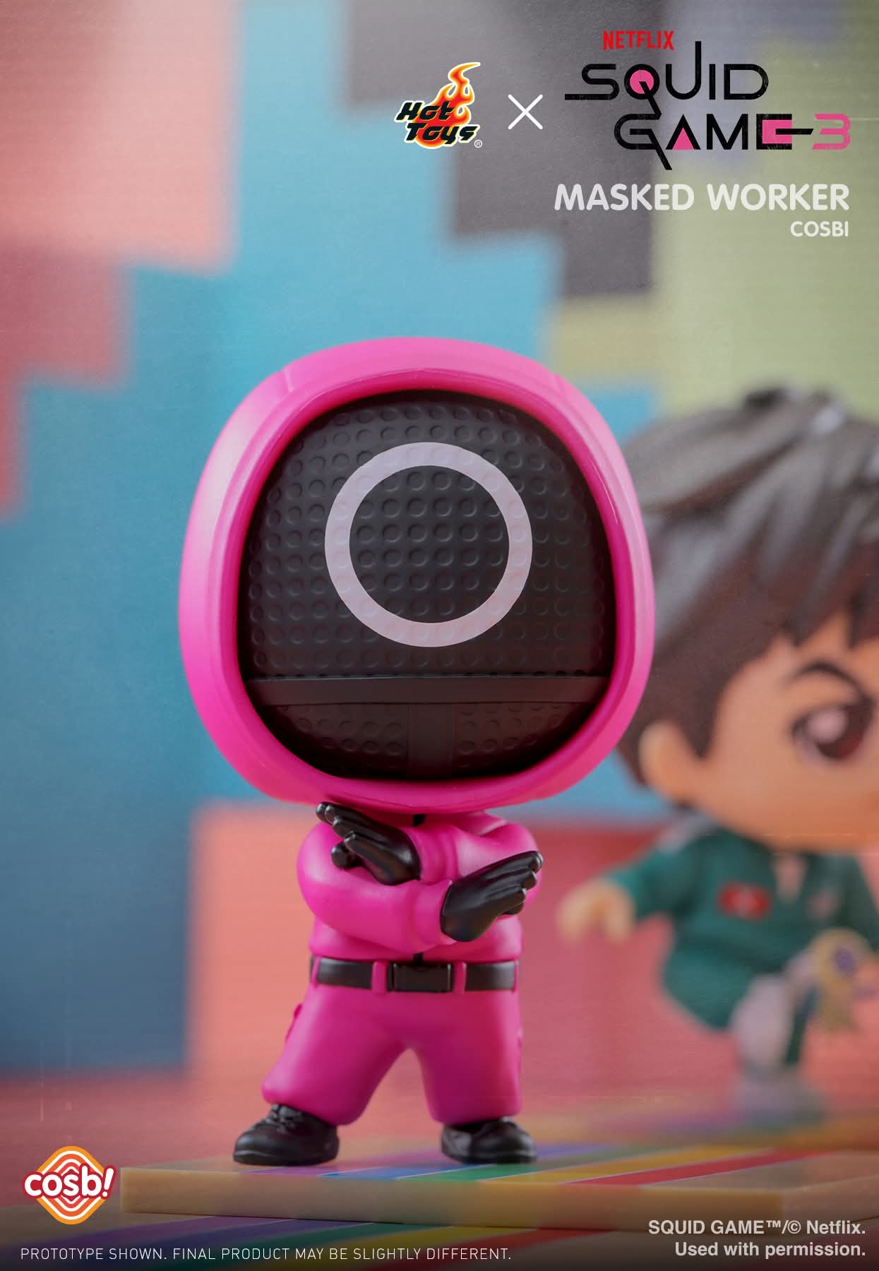 cosbi hot toys イカゲーム squid game フィギュア 3種 Hot Toys Cosbaby Squid Game: Squid Game Cosbi Collection