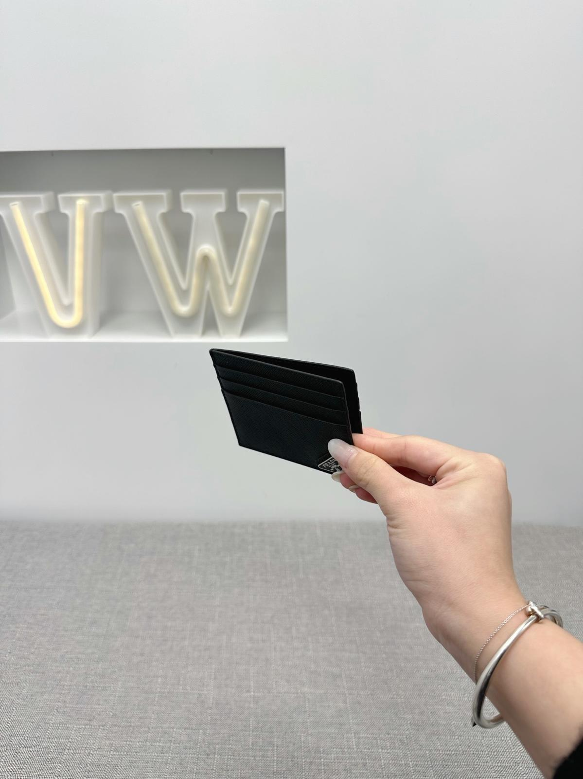 Prada Saffiano Leather Card Holder