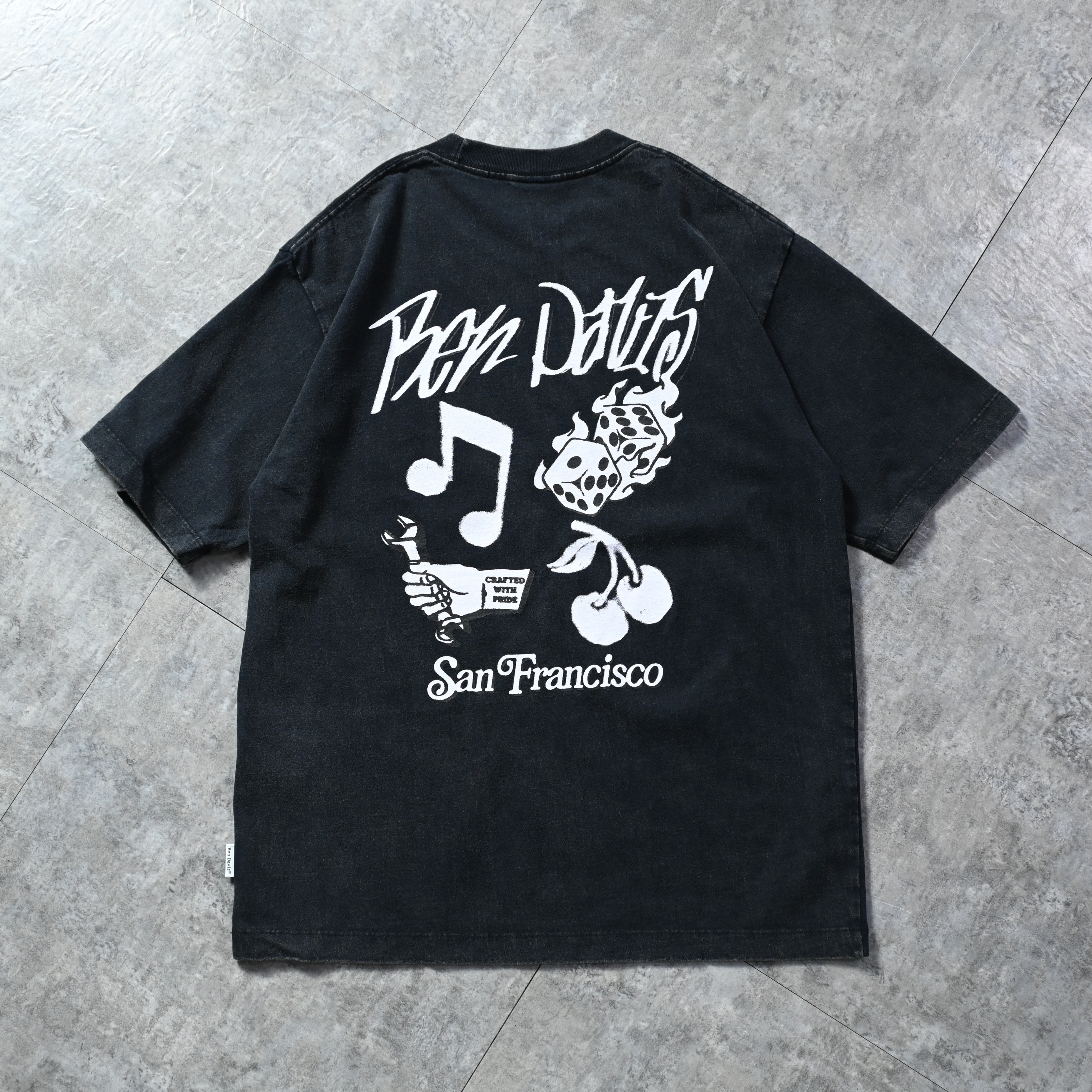 Ben Davis JP Blurred Vntg Tee