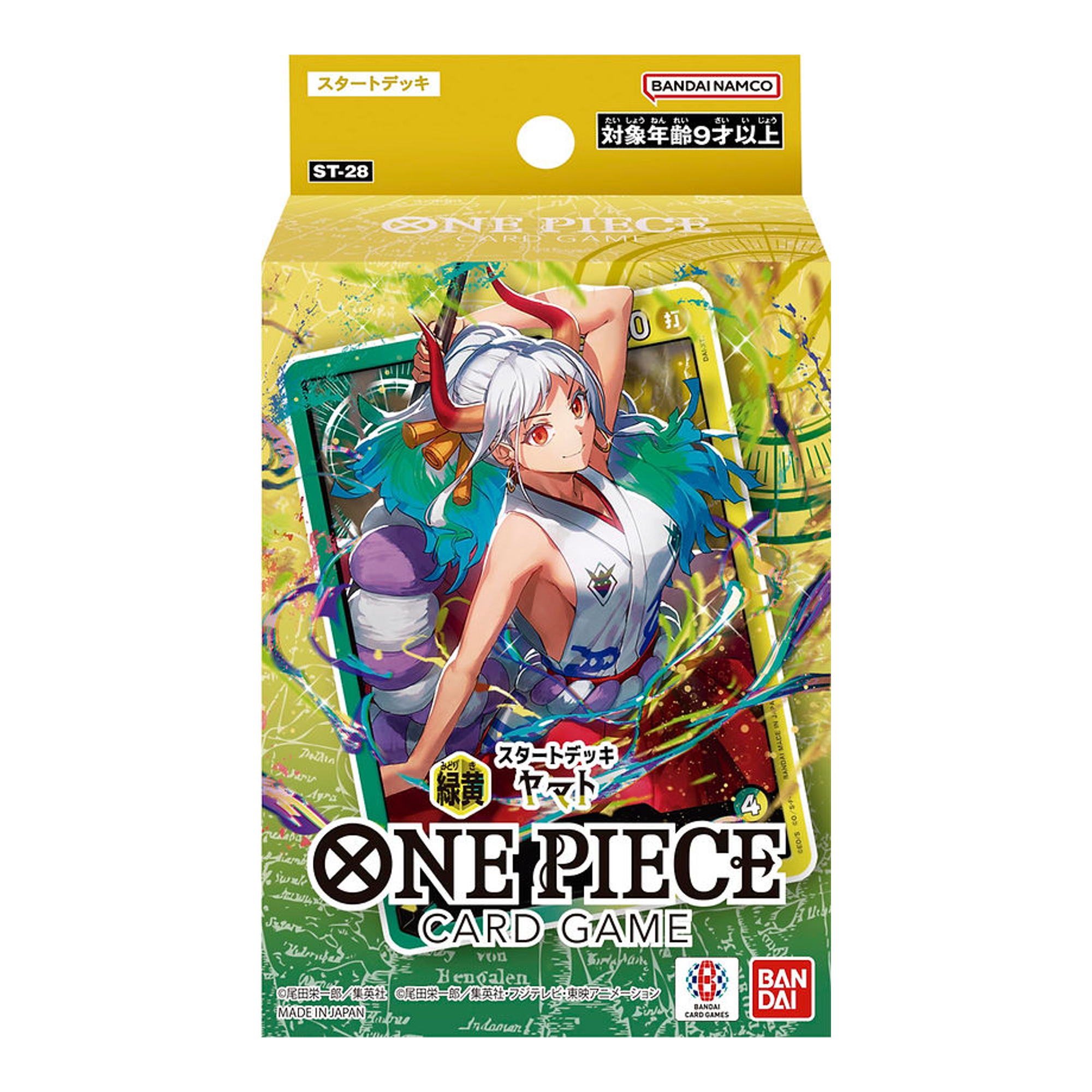 ONE PIECE CARD GAME ST-28 起始牌組 綠黃色 大和