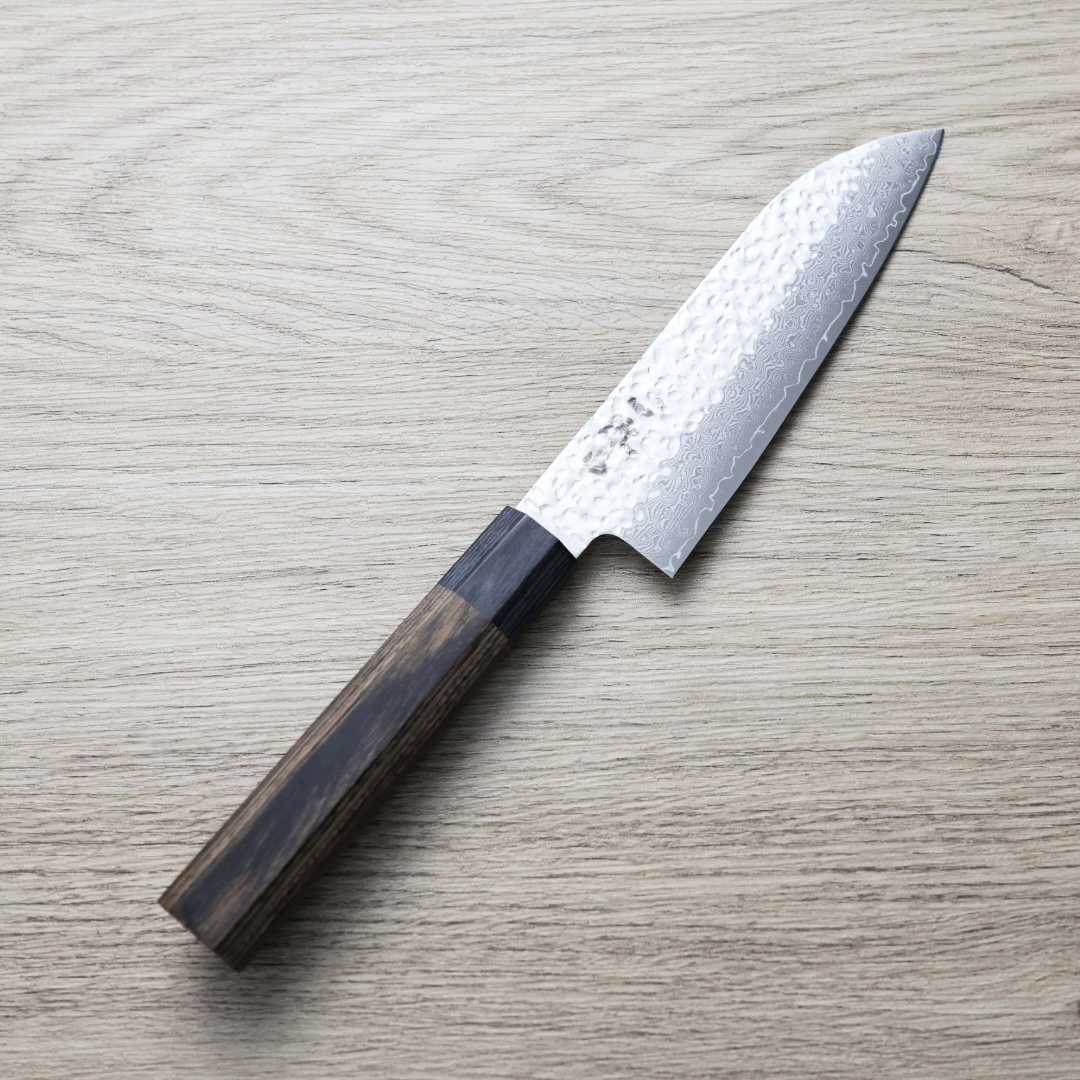 一徹 小三德 130mm VG10鋼 33層鎚目大馬士革