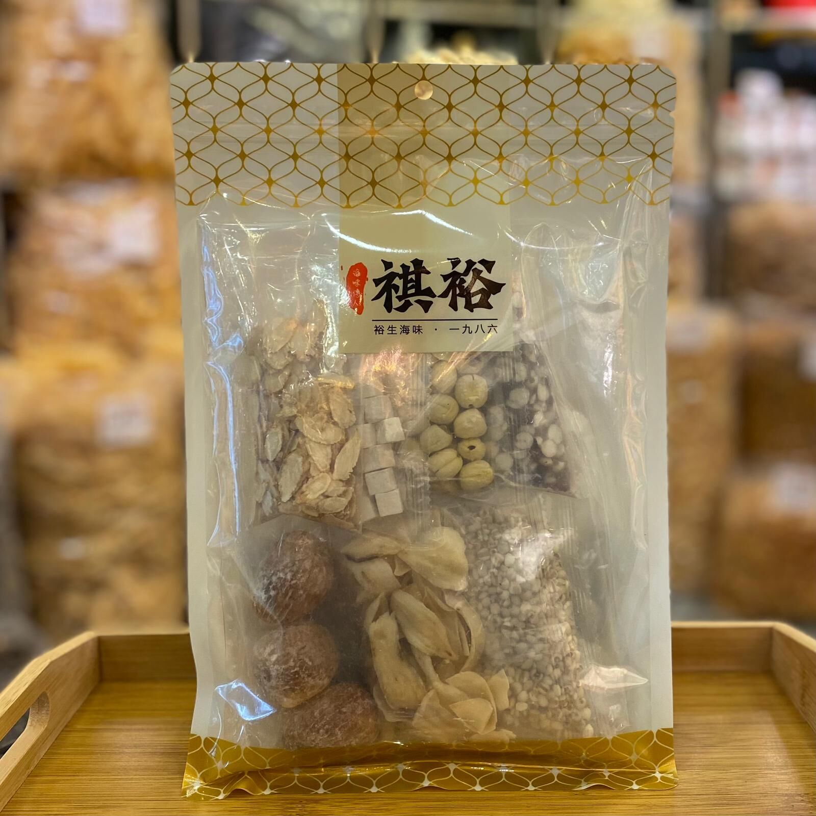 花旗參雲苓蓮子百合薏米湯