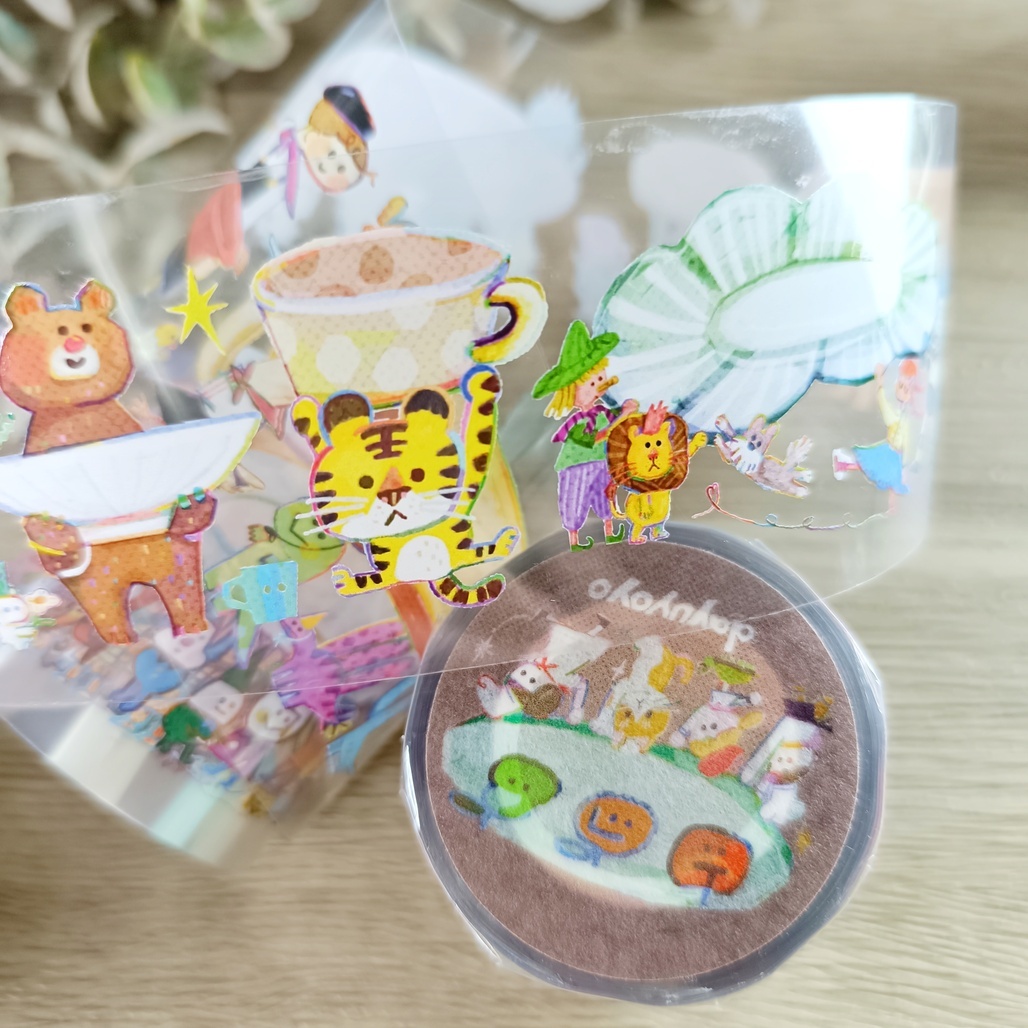 大宇人．Dish UP!大家來上菜 4.5cm亮面PET膠帶 <整捲/分裝>