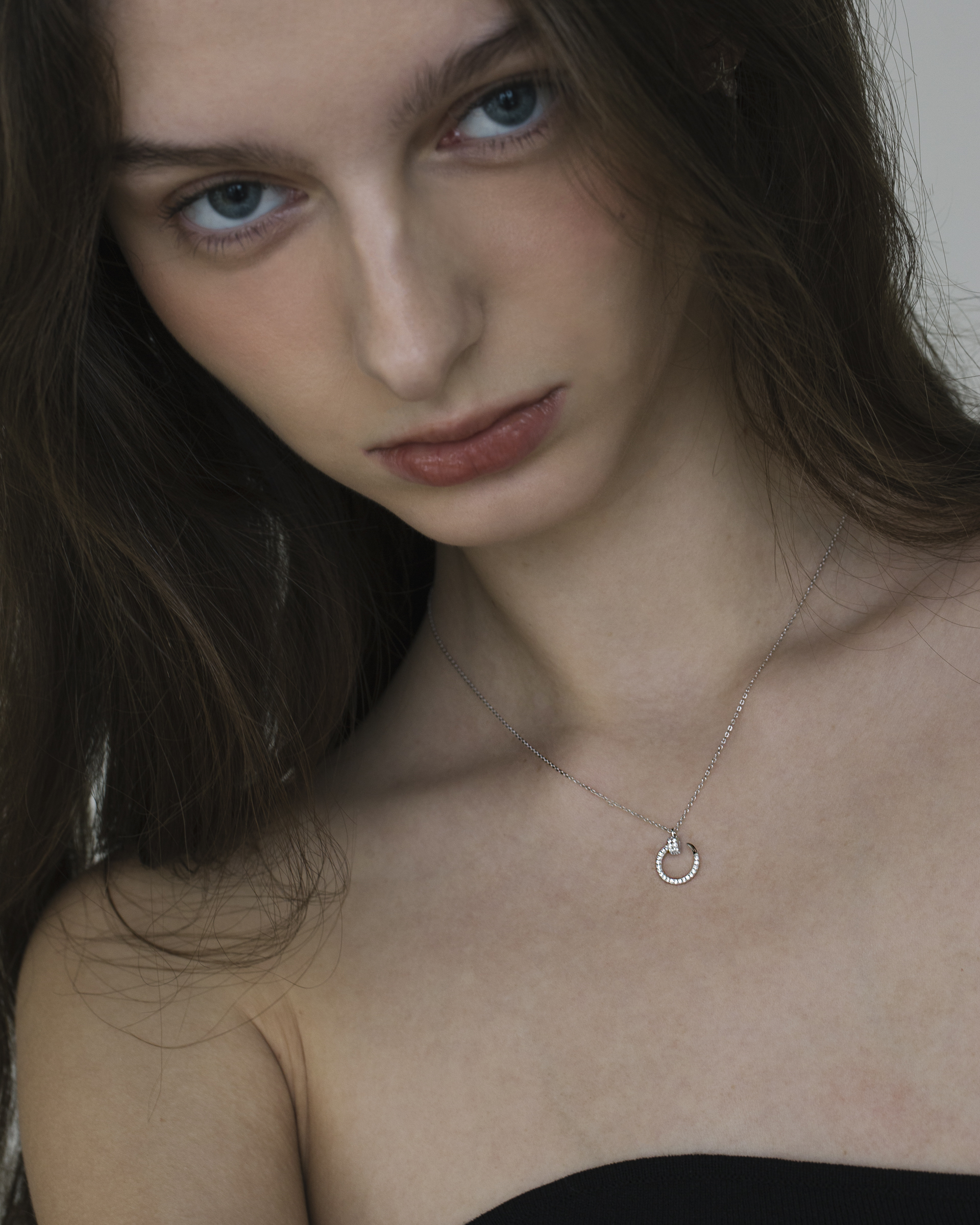 Brilliant Circle Hook 項鍊