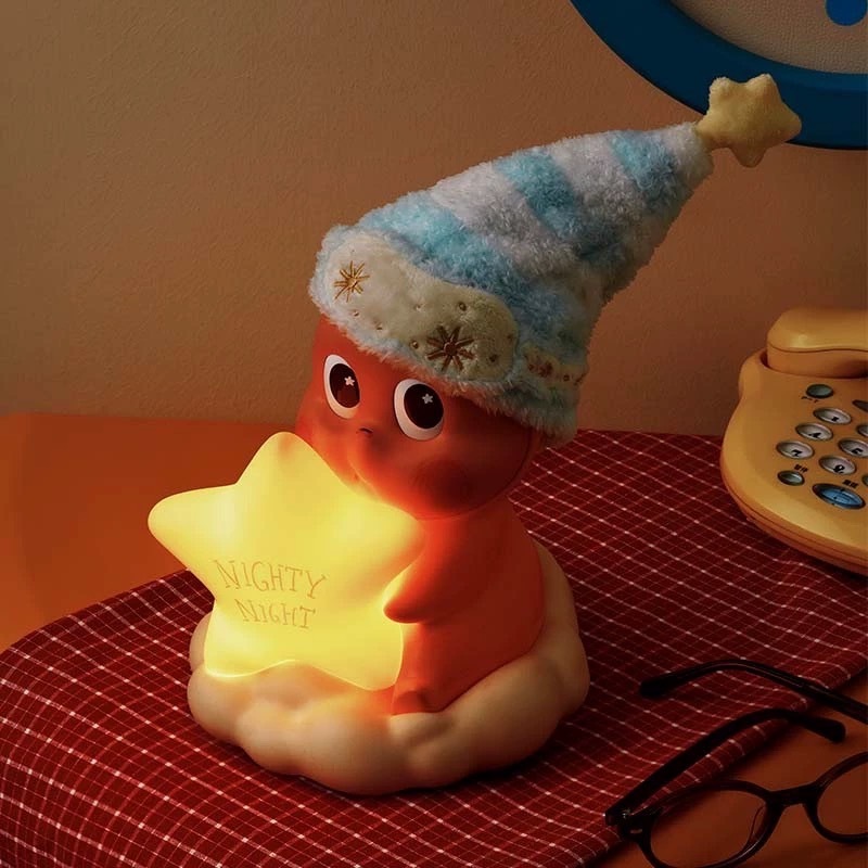 泡泡瑪特 星星人 經典系列 晚安拍拍燈