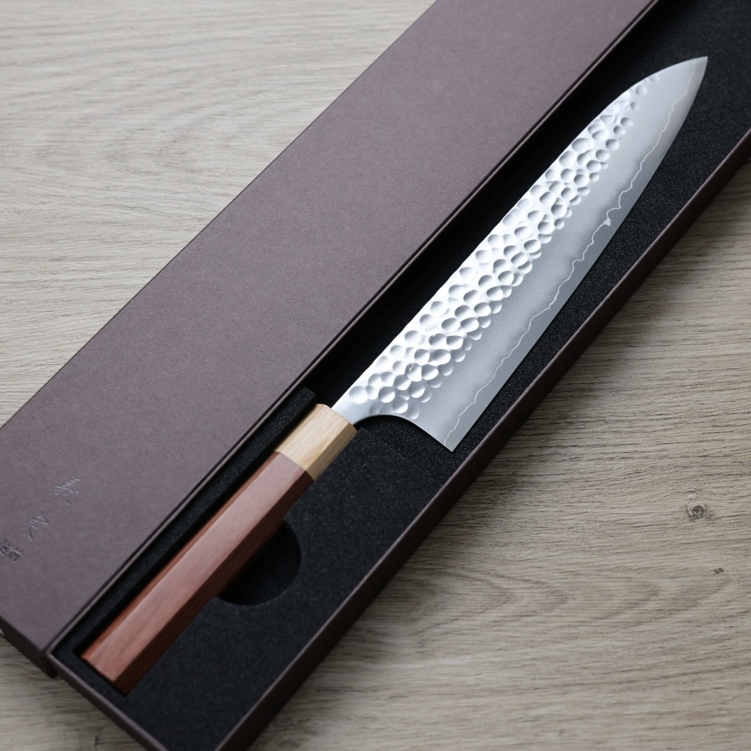 加藤義實 丸鎚目 牛刀 240mm SG2粉末HSS鋼