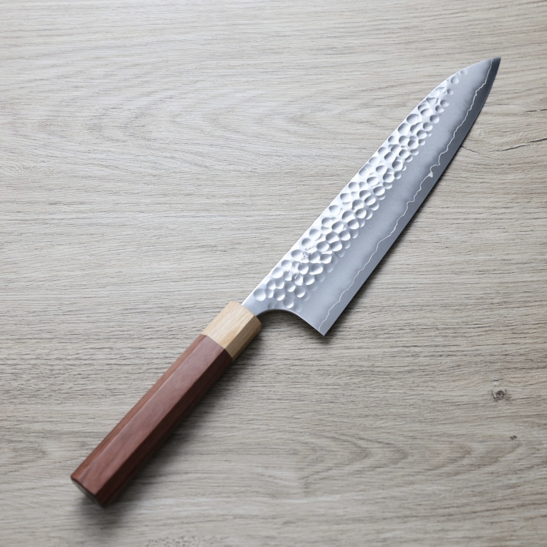 加藤義實 丸鎚目 牛刀 240mm SG2粉末HSS鋼