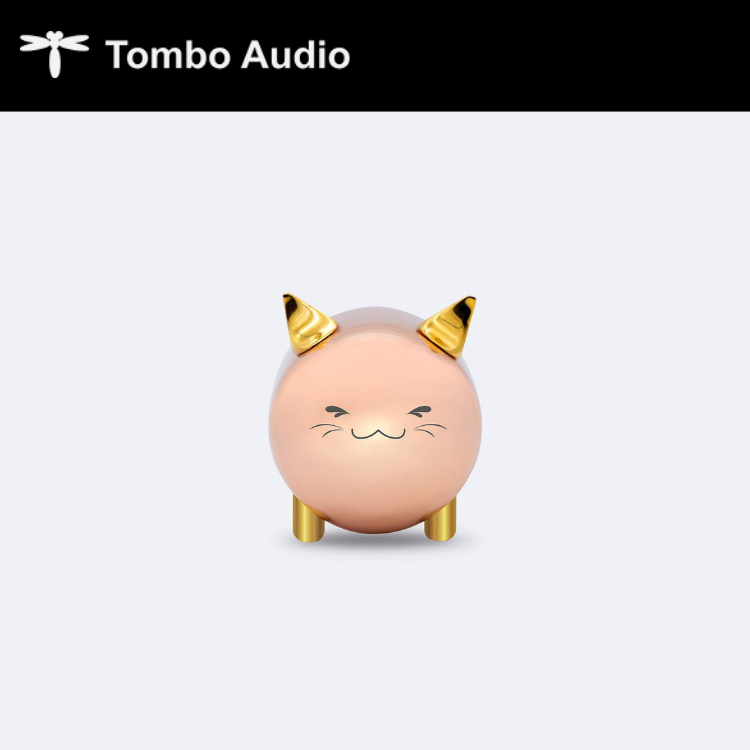 Tombo Audio 靚聲貓 Meow Pink Gold Edition 配鑑聽級接地線 (特別套裝) (1套)