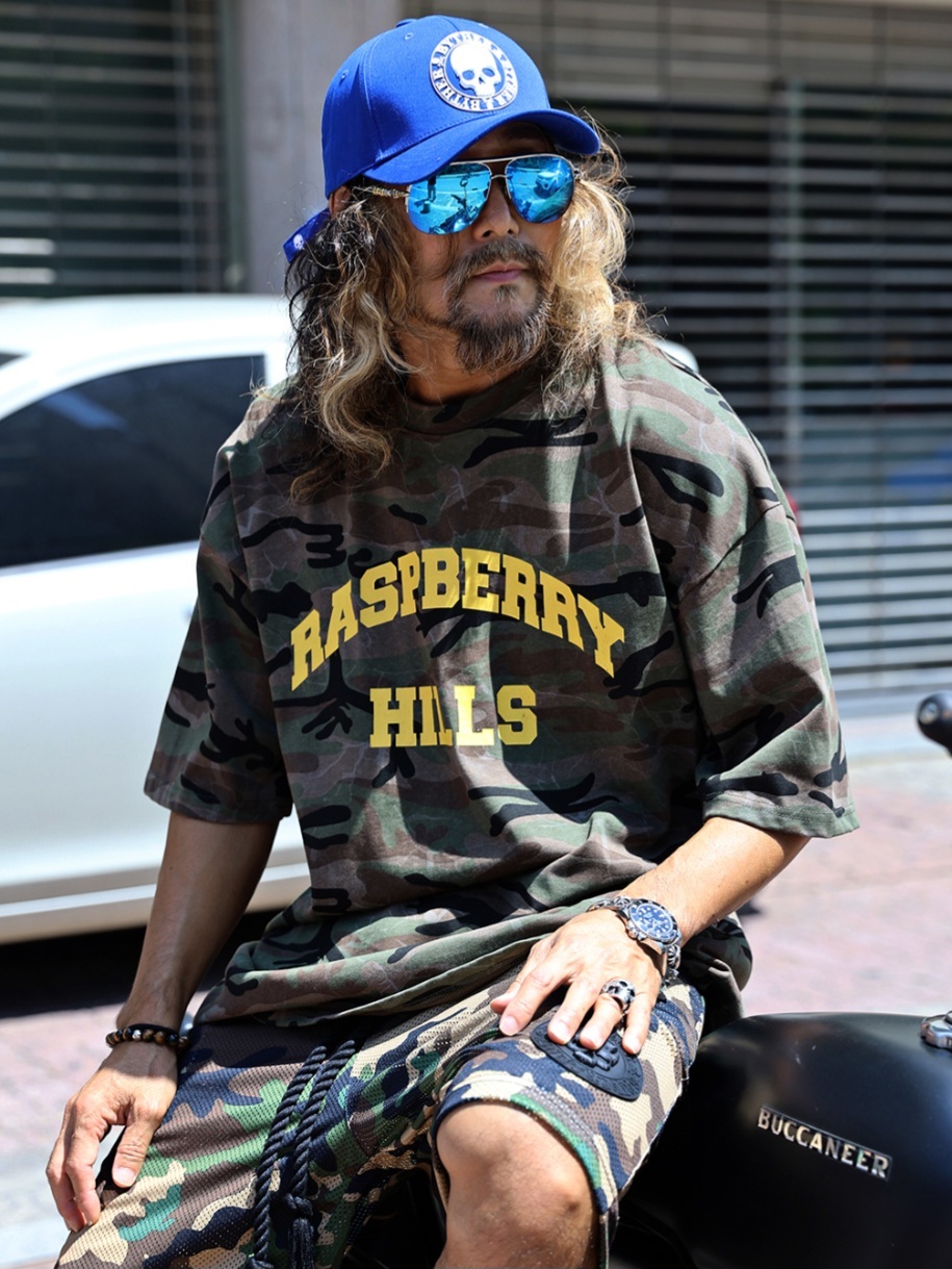 莓果迷彩短袖T恤