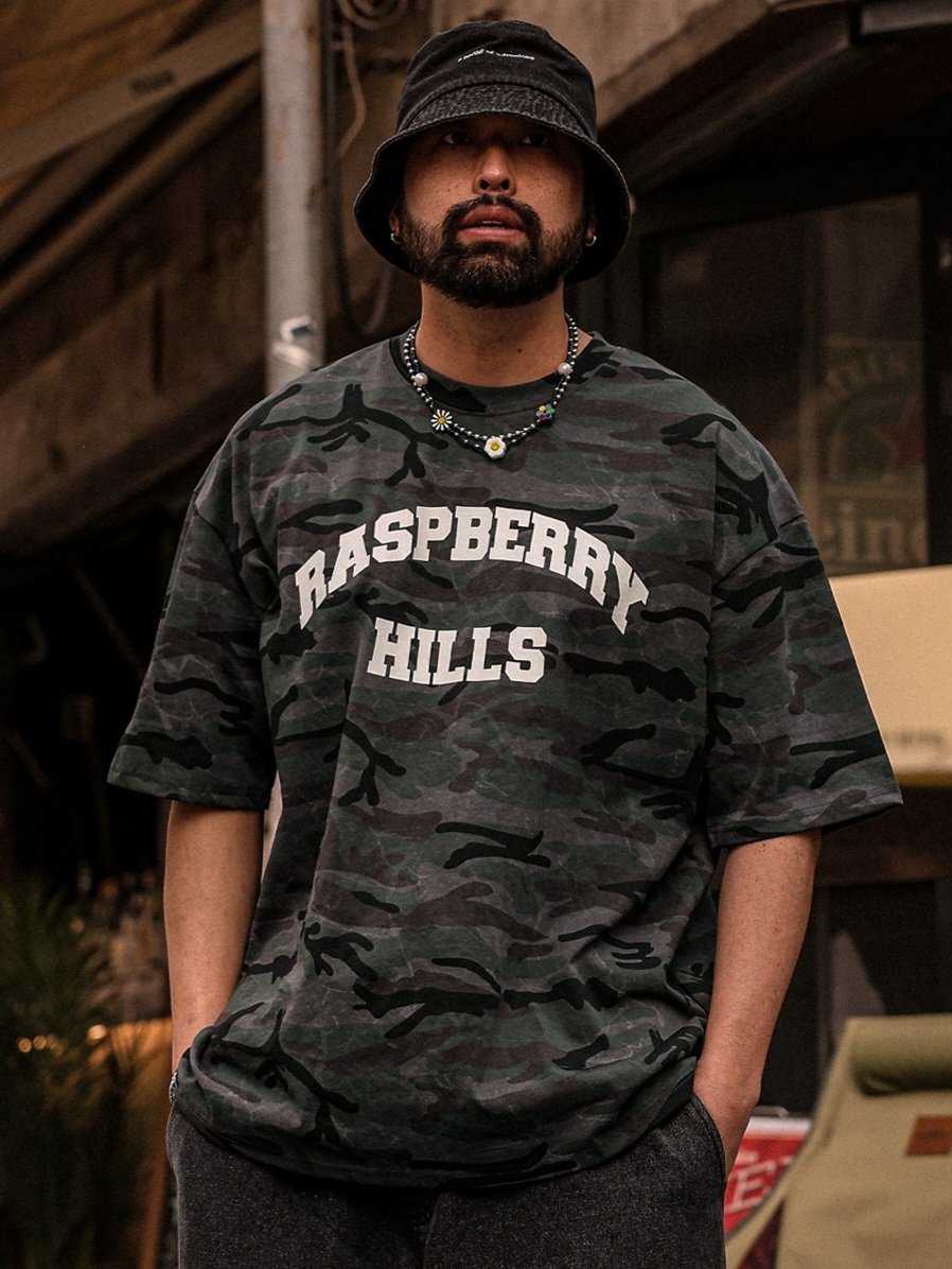 莓果迷彩短袖T恤