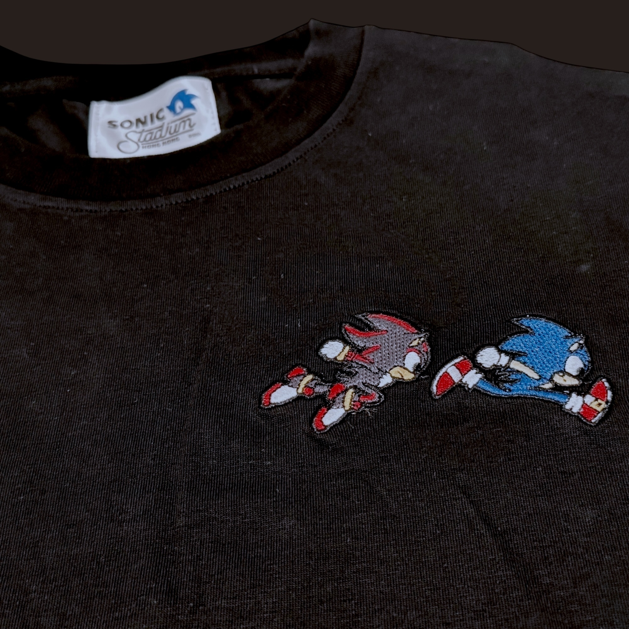 (SONIC Stadium) SONIC 刺繡 T恤 (成人)