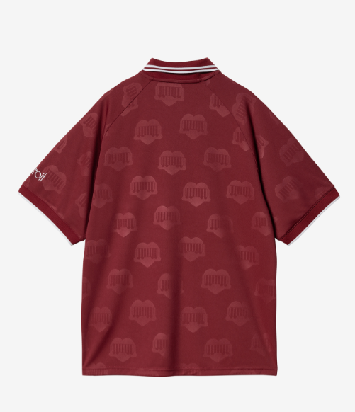 CarharttWip  S/S HARTT'S 足球 T 恤  紅色   JUN25