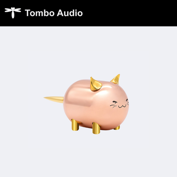 Tombo Audio 靚聲貓 Meow Pink Gold Edition 配鑑聽級接地線 (大金貓套裝) (1套)