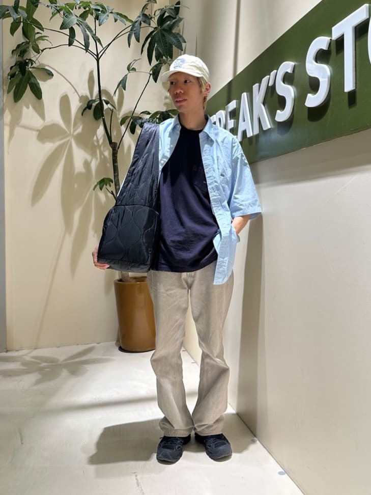 日牌 Freak's Store Quilted Military Shoulder Bag