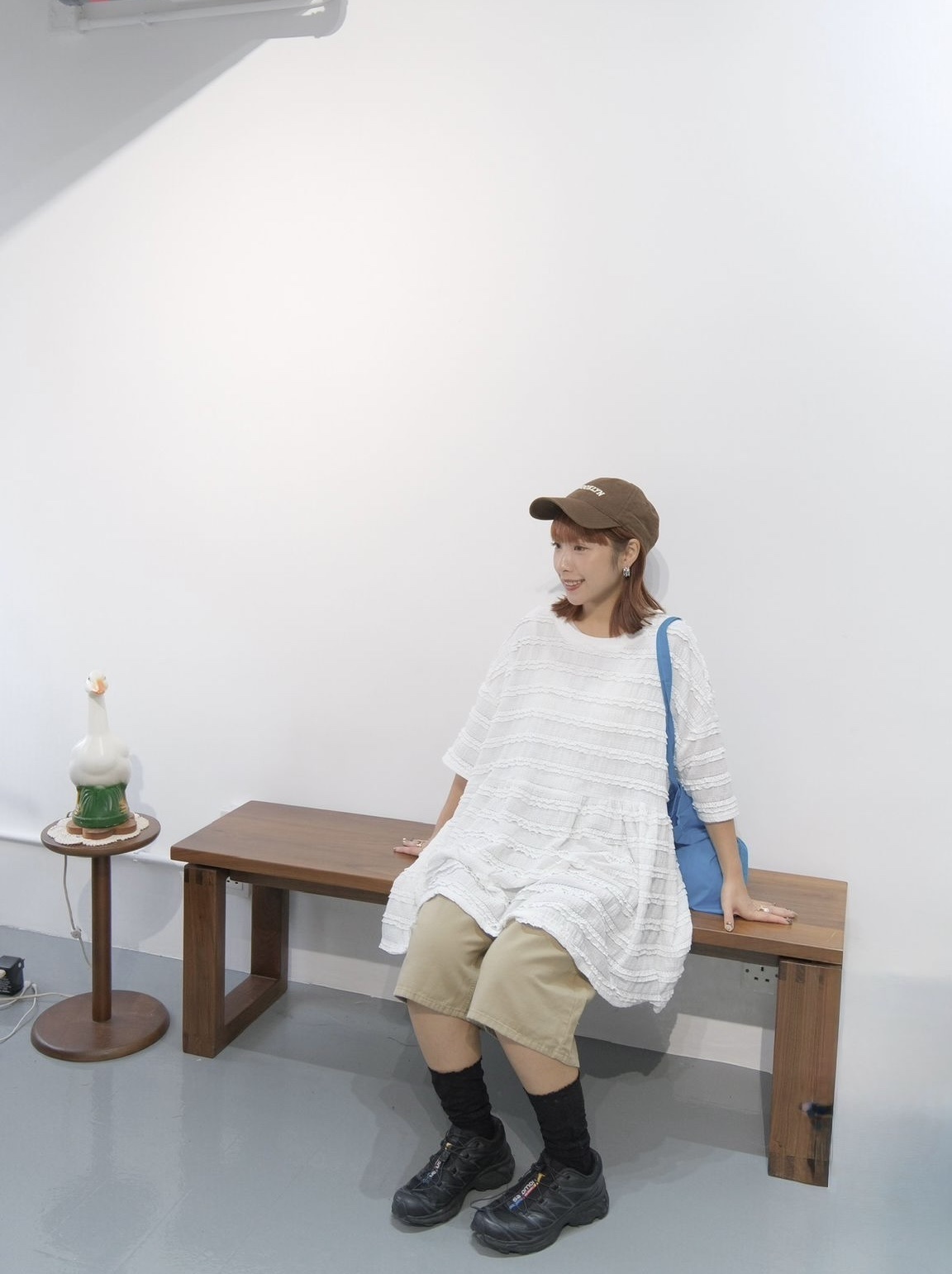 寬鬆款層層大傘TOP