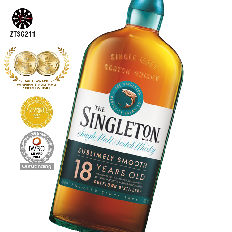 The Singleton 18 Years Old Single Malt Scotch Whisky  蘇格登18年 蘇格蘭單一麥芽威士忌 (綠色禮盒)