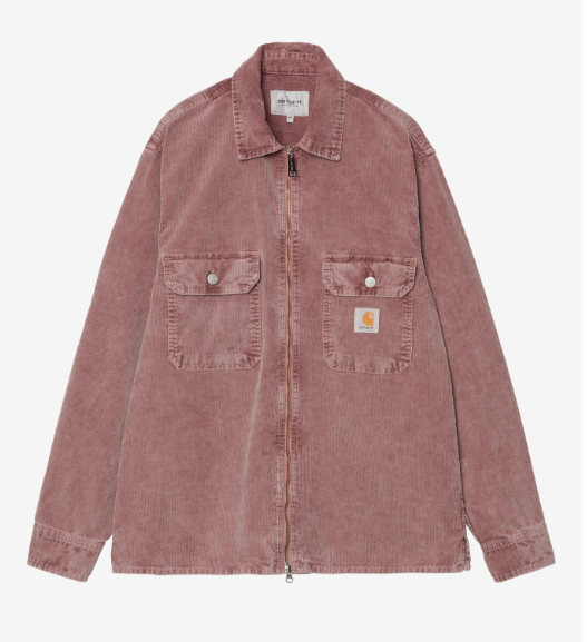 CarharttWip  水洗暗粉色襯衫   JUN25