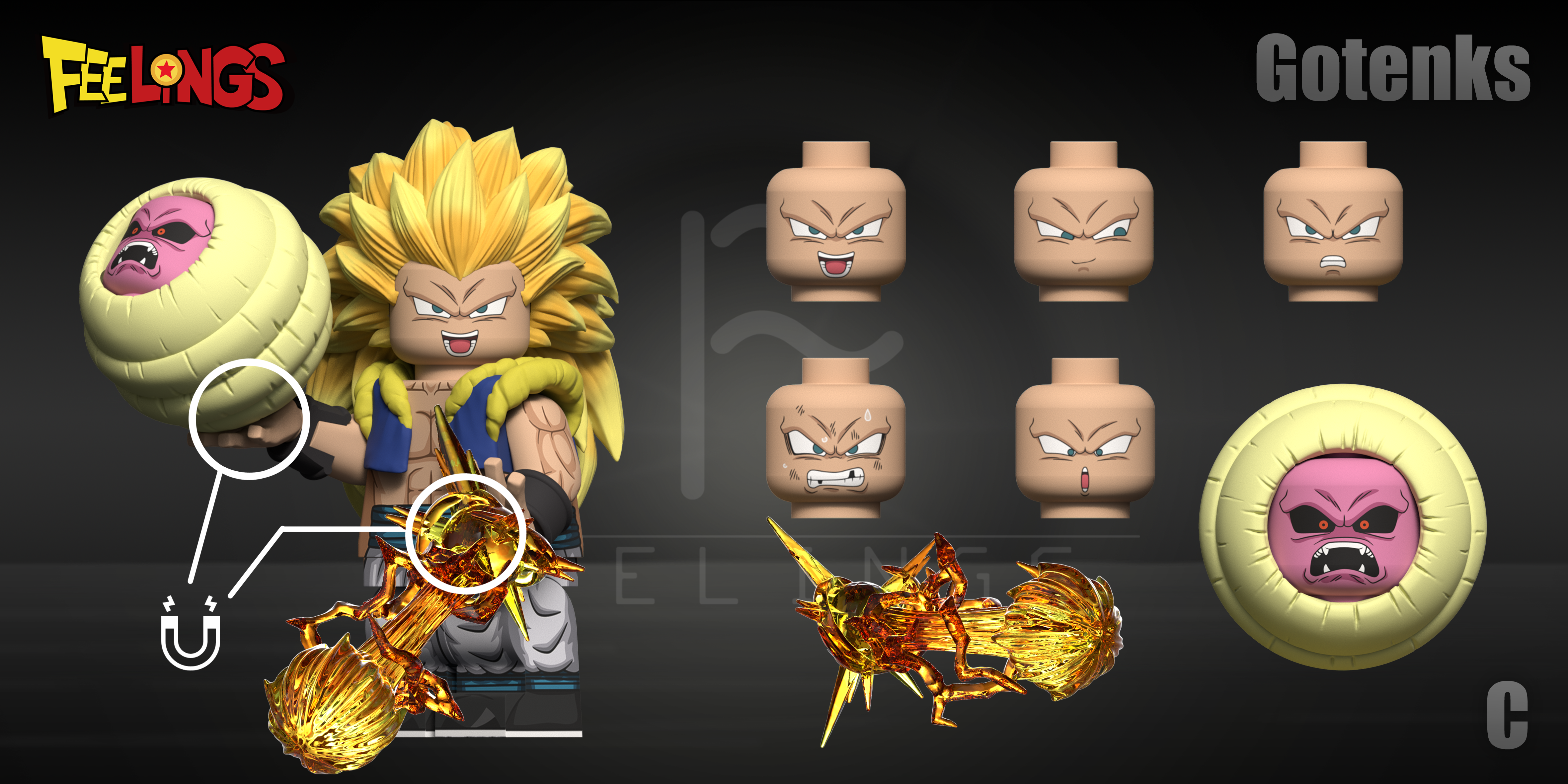 【Feelings】悟天克斯-超三形態