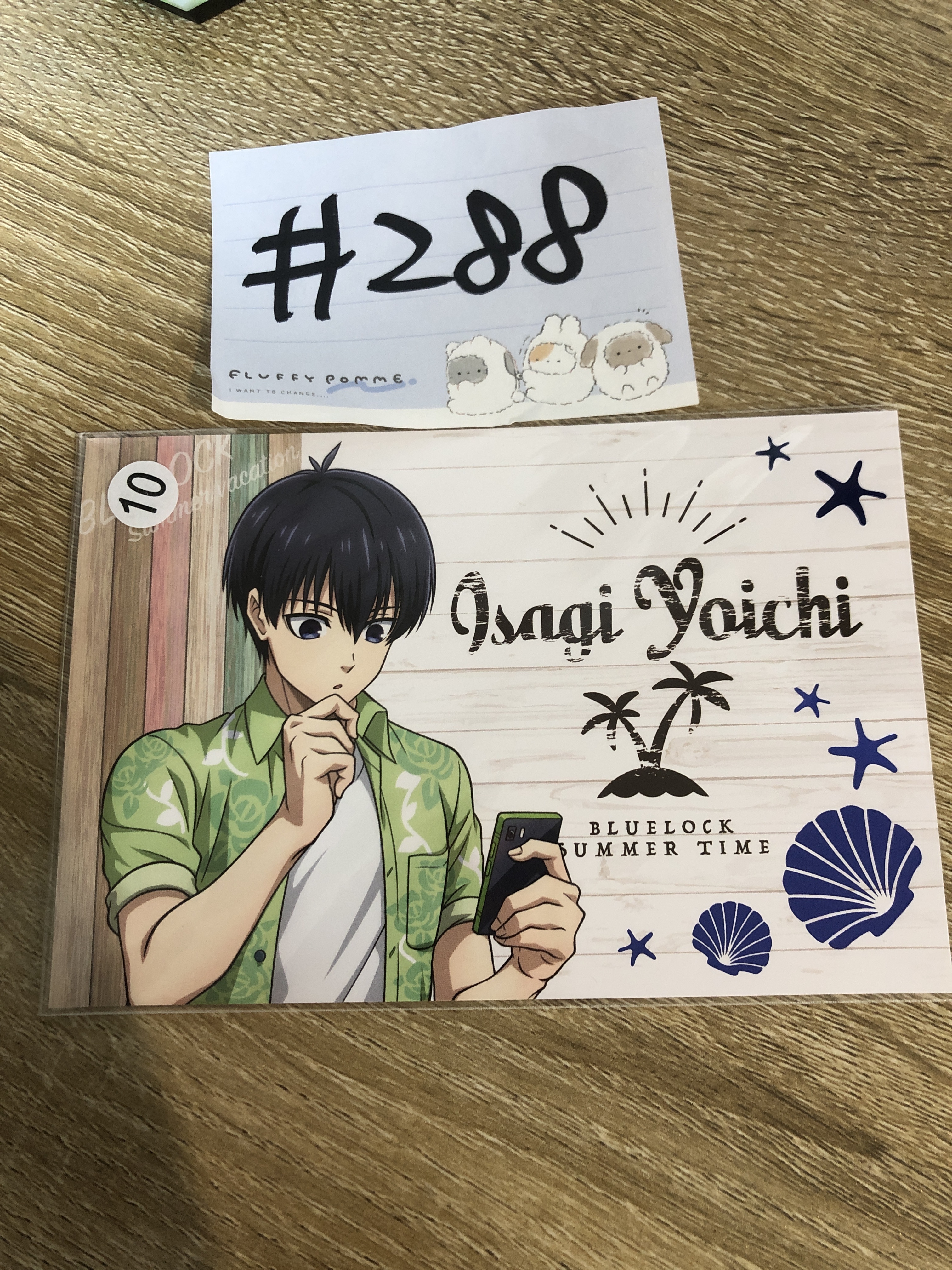 BlueLock   潔 明信片#288