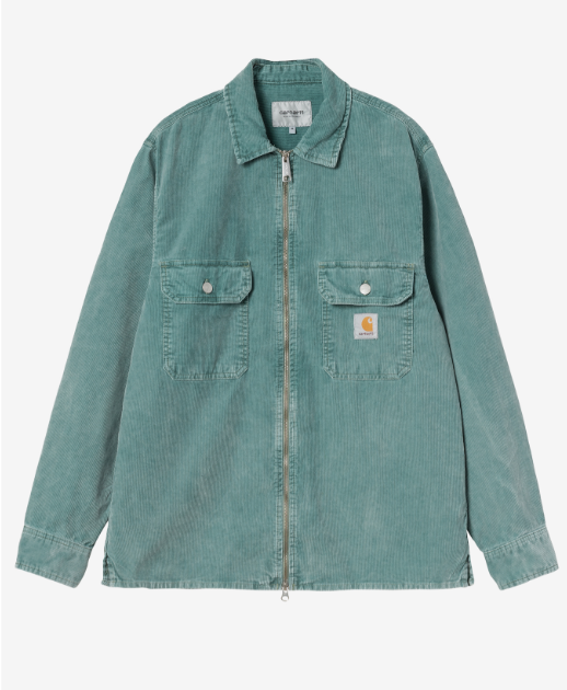 CarharttWip  水洗暗藍色襯衫   JUN25