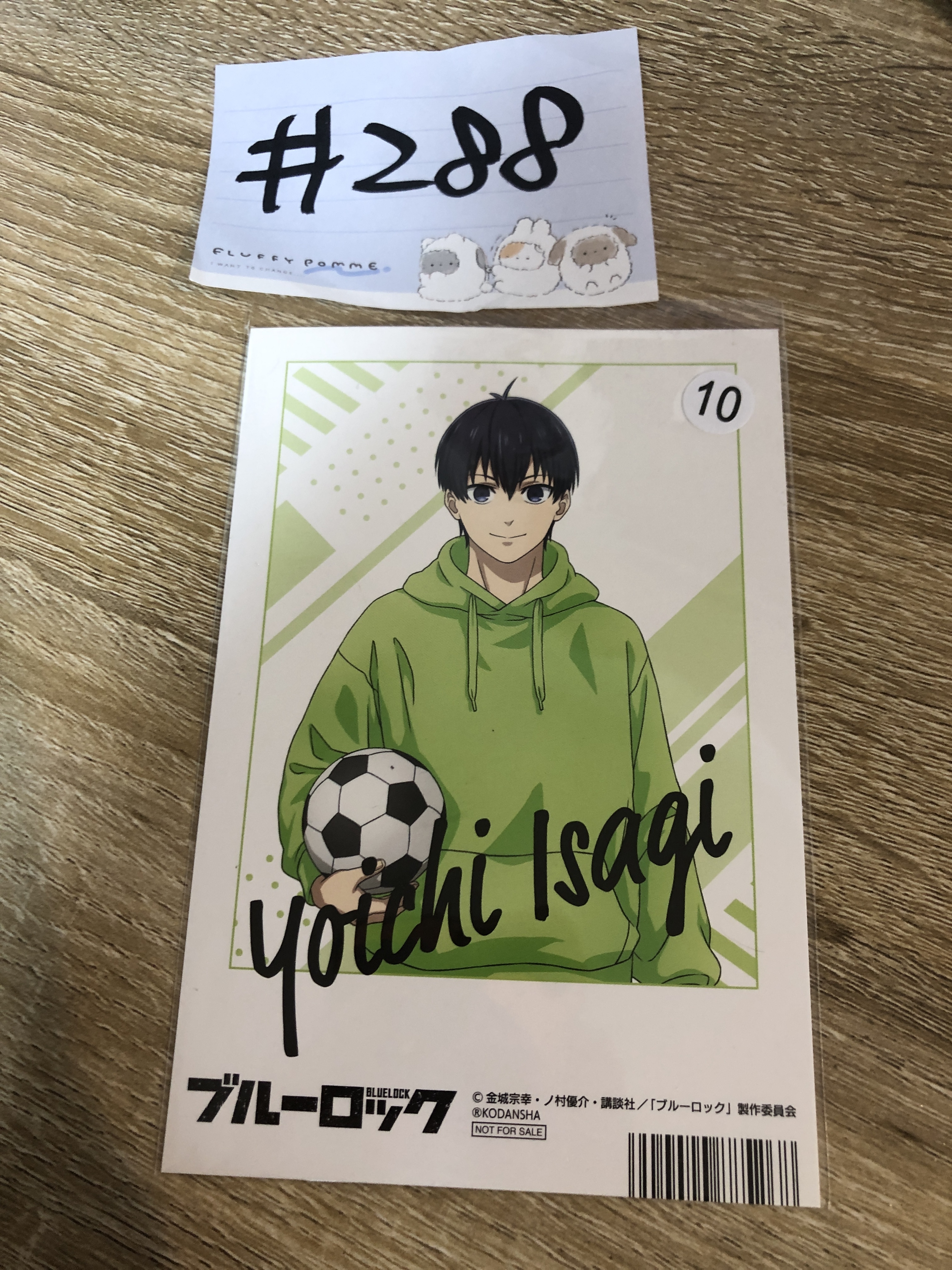 BlueLock   潔 明信片#288