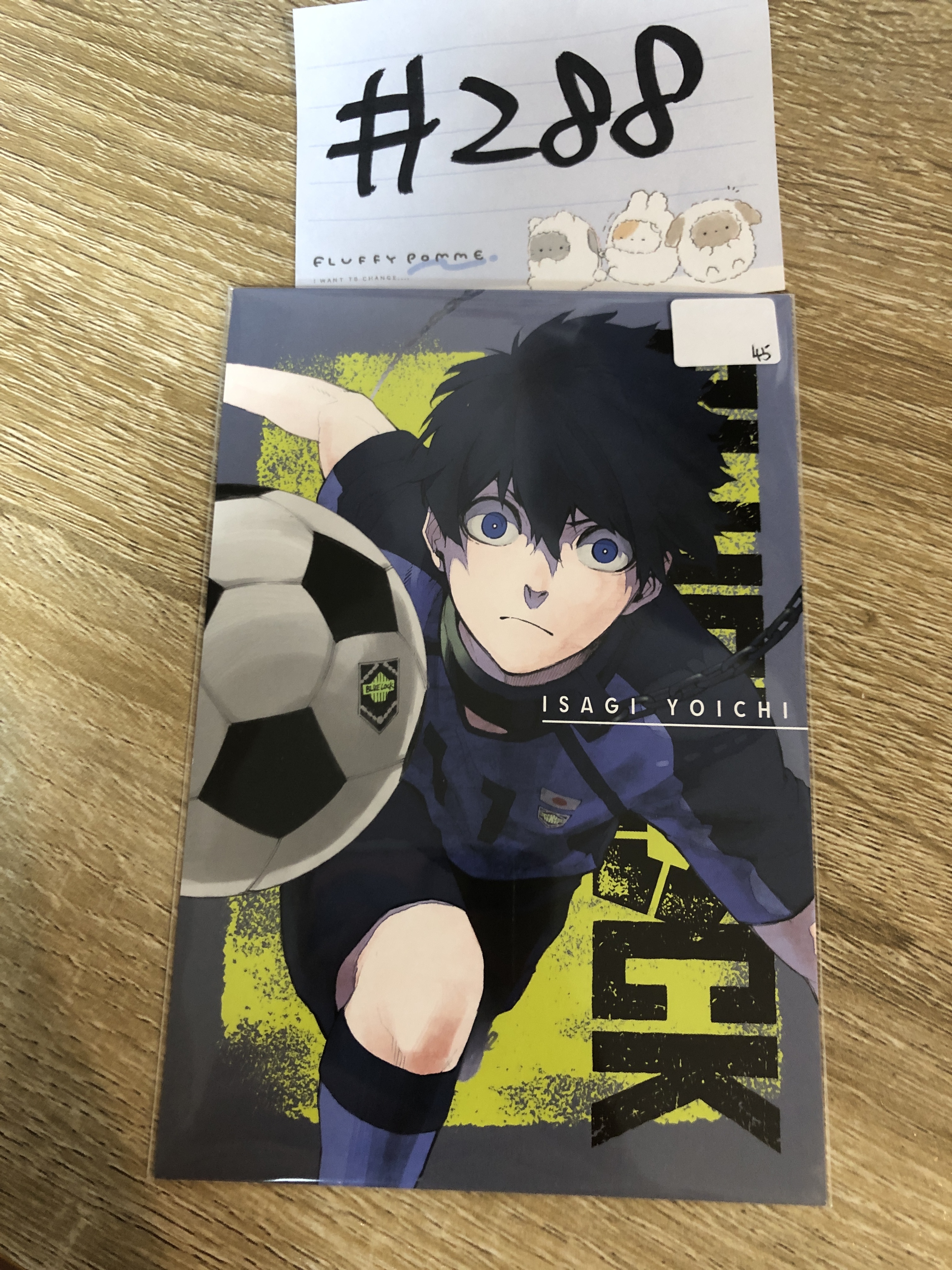 BlueLock   潔 明信片#288