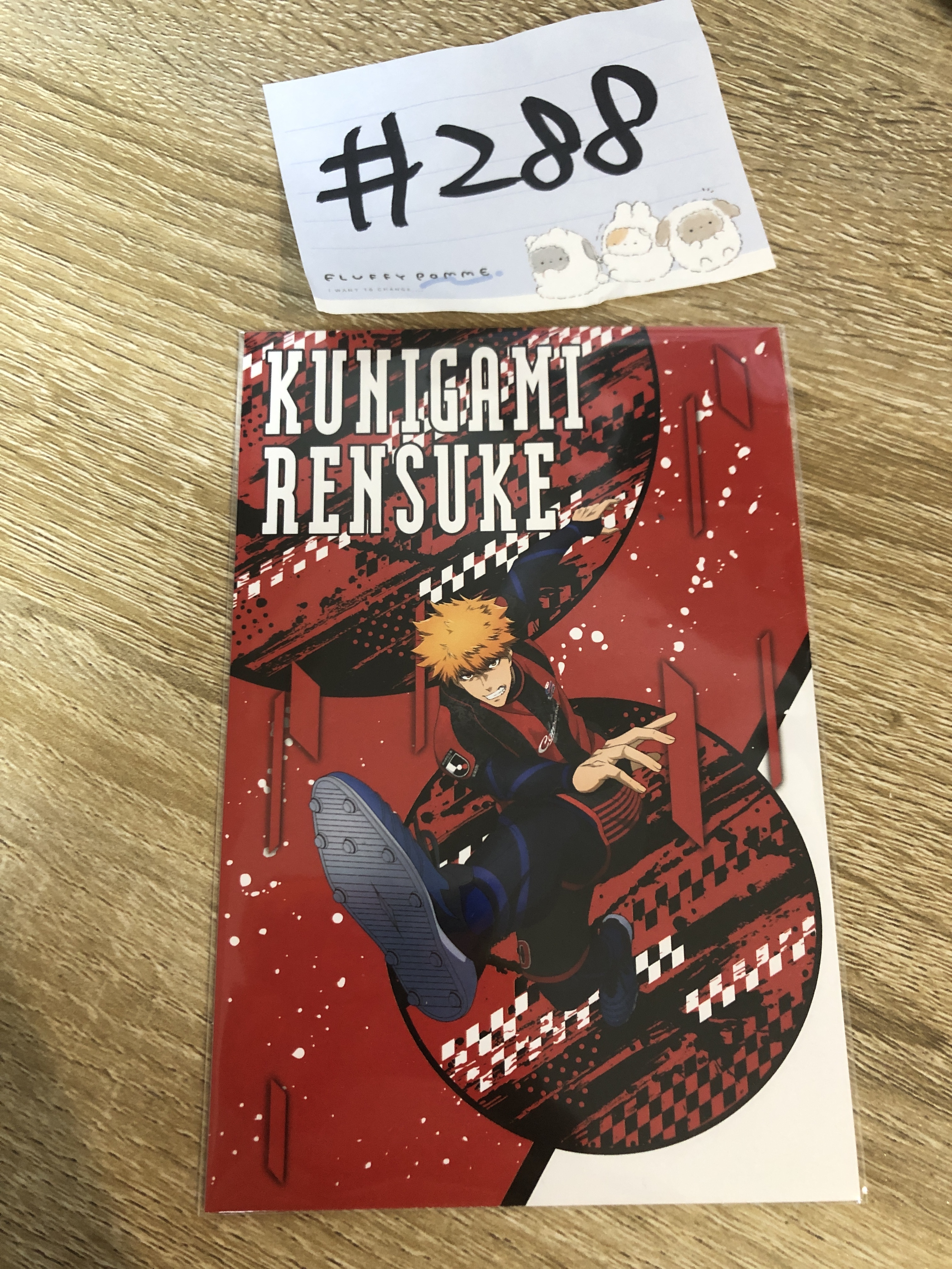 BlueLock 國神 明信片#288